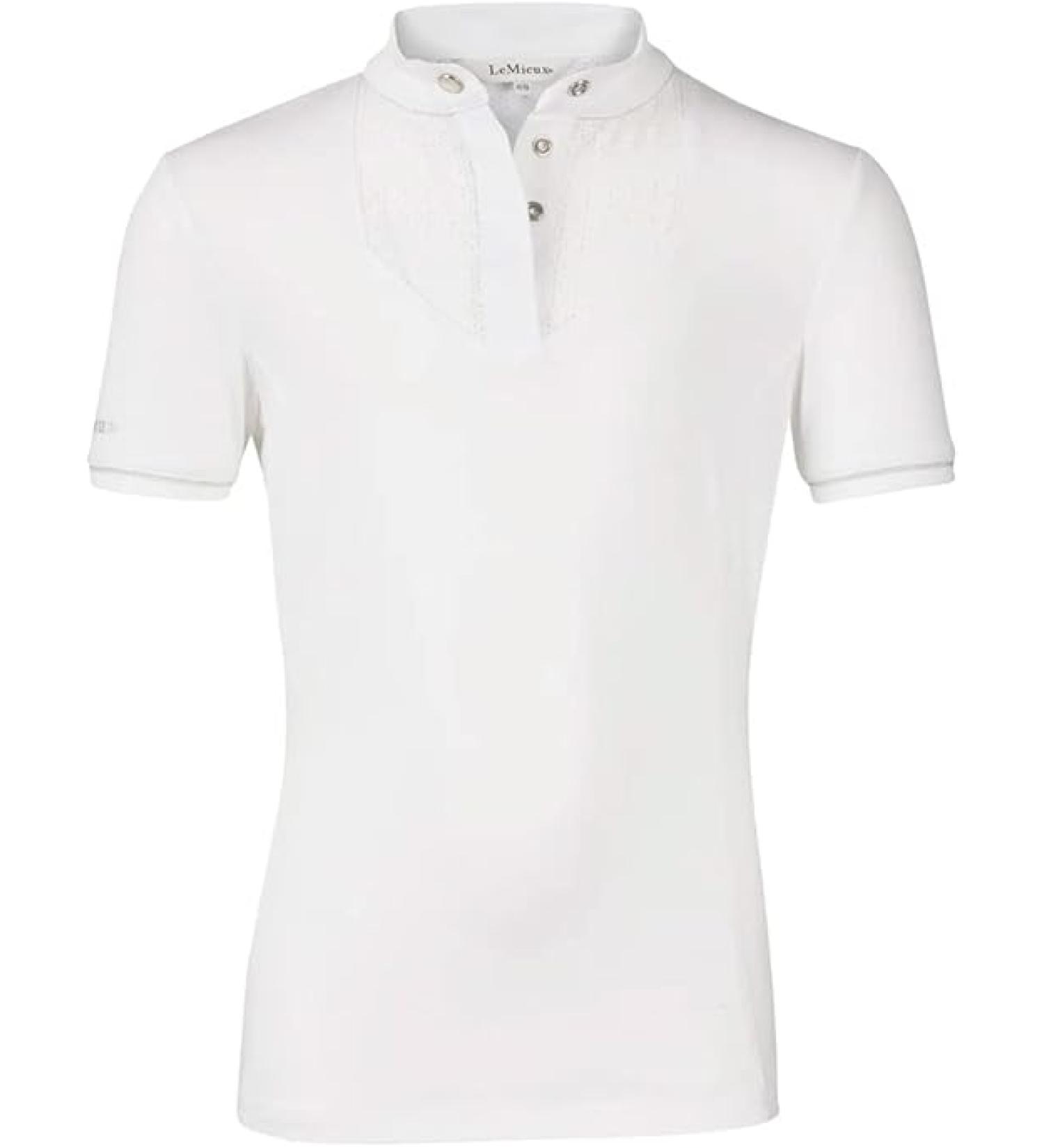 Lemieux Shirt with Soft Stretch Equestrian Riders Sport Top - White - (9-10 Years) - Buy Online on GoSupps.com