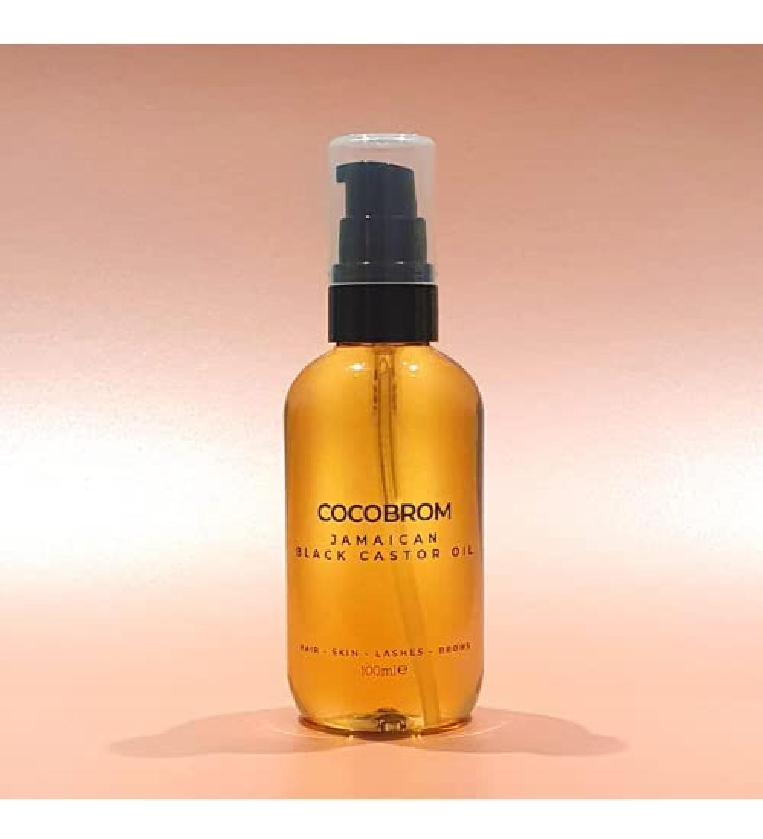 COCOBROM Jamaican Black Castor Oil - Hair Growth | Skin | Lashes & Brows | Body 100ml - Buy Online on GoSupps.com