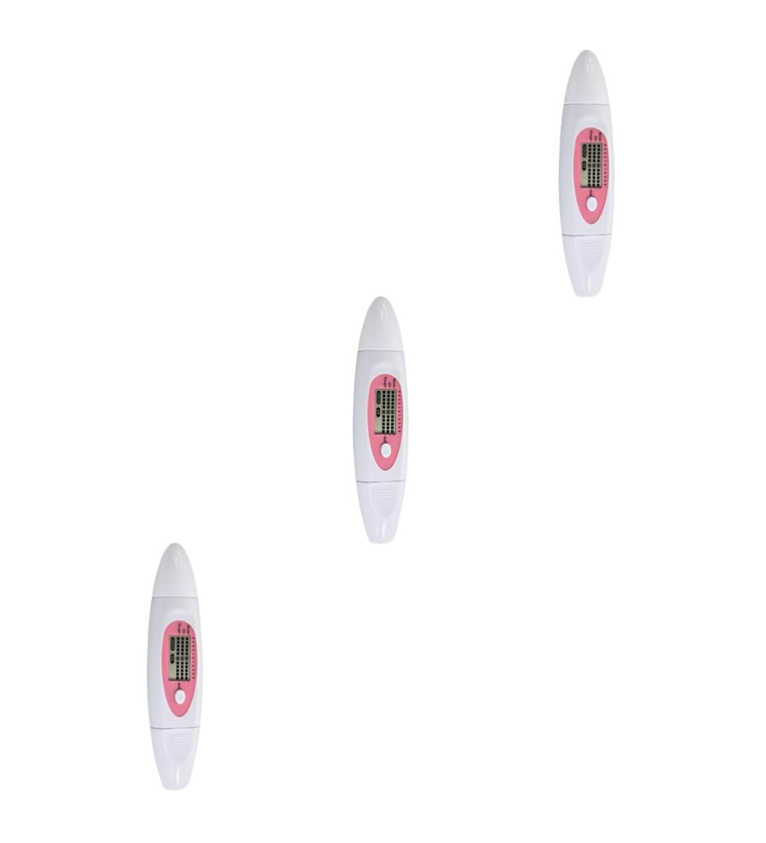 Mikikit Facial Moisture Oil Tester 3pcs 3 1 Skin Moisture Tester Sensor Facial Moisture Meter Analyzer Test Pen Number 13.5X2 CMx3pcs Pink+whitex3pcs - Buy Online on GoSupps.com