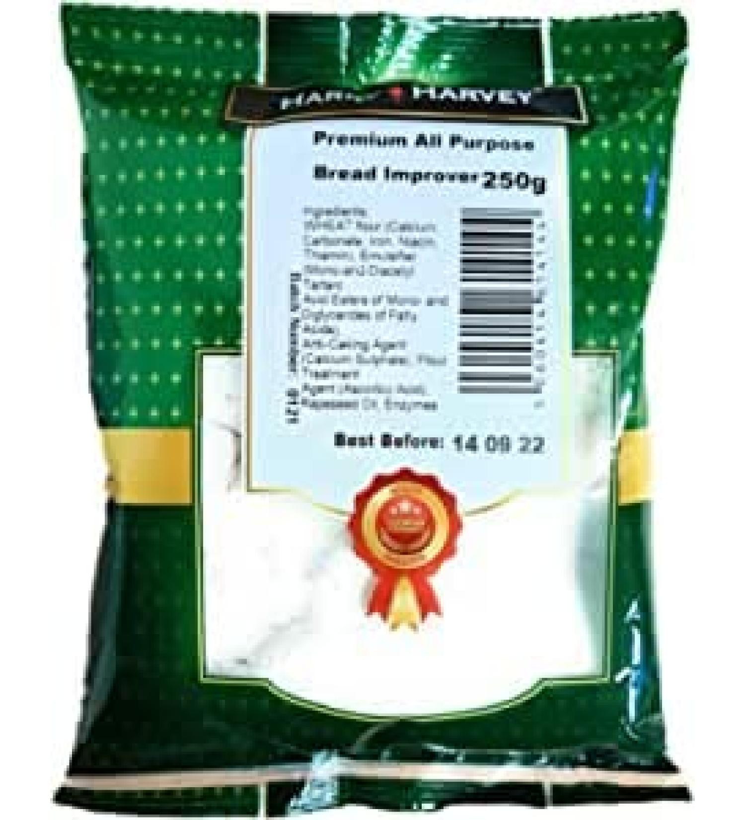 Premium All Purpose Bread Improver 250g dough conditioner improving agent enhance stability and loaf volume