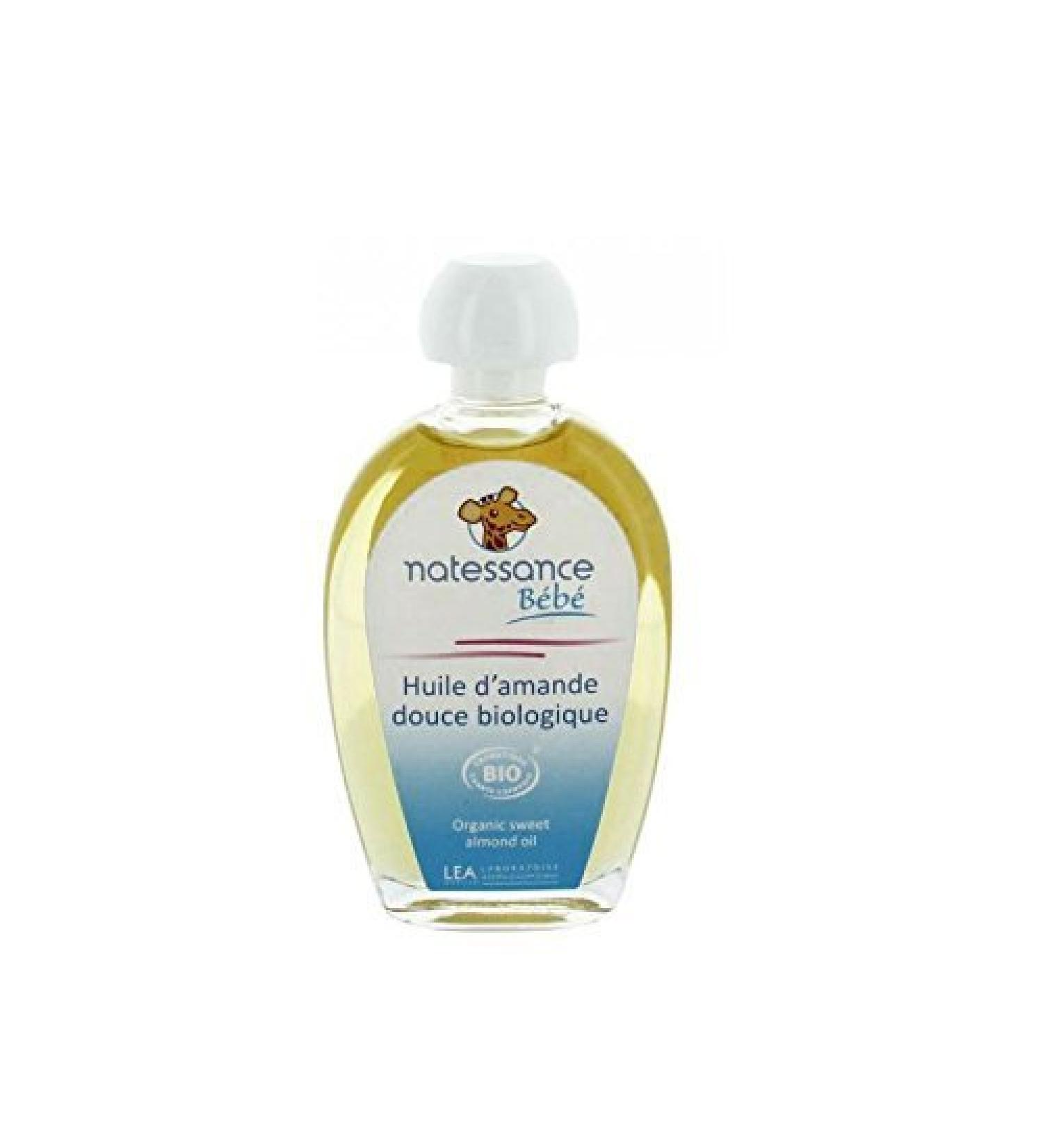Organic Sweet Almond Oil 50 ml by Natessance