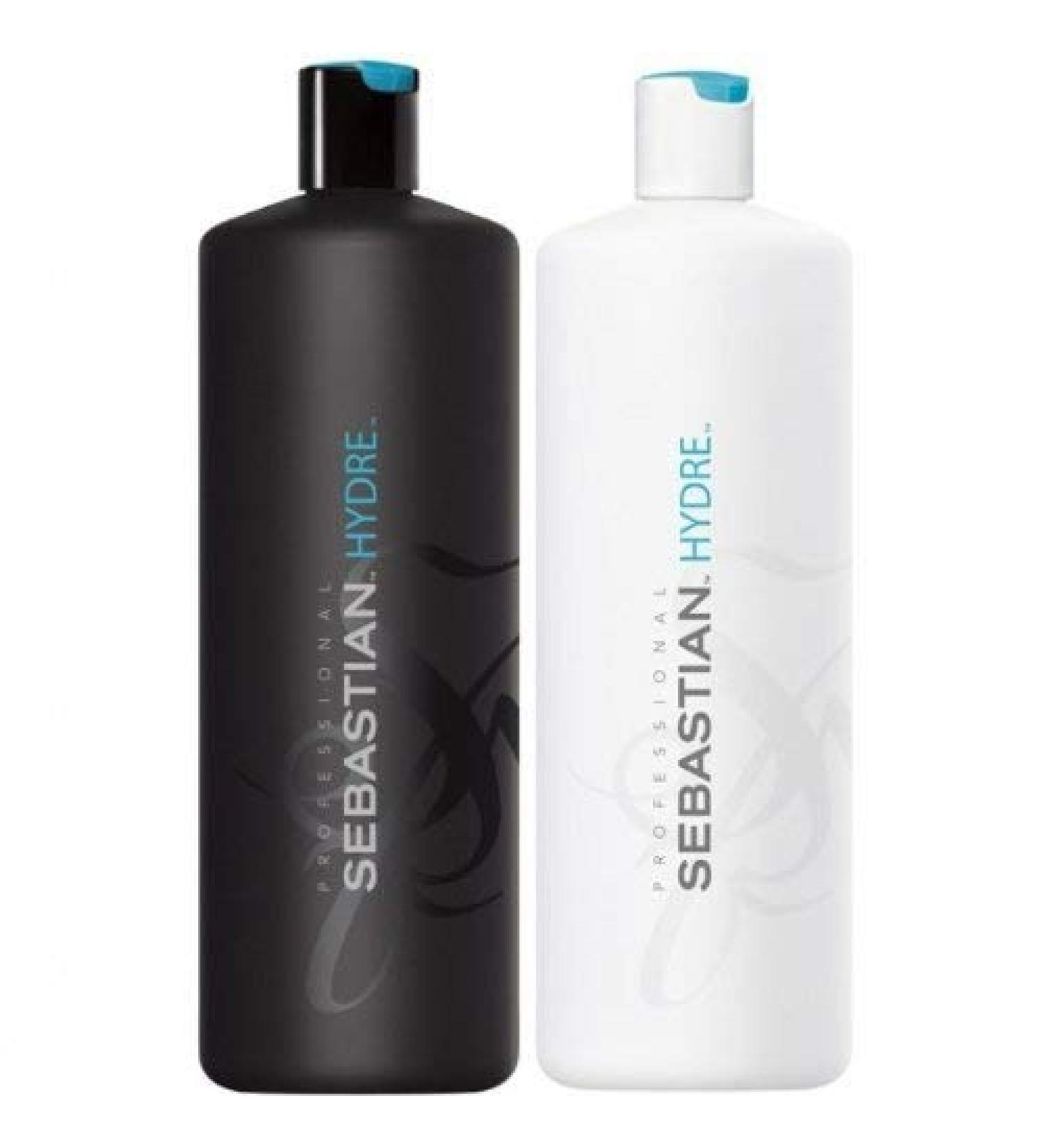 Sebastian Hydre Shampoo 1000 ml and Conditioner 1000 ml with pump