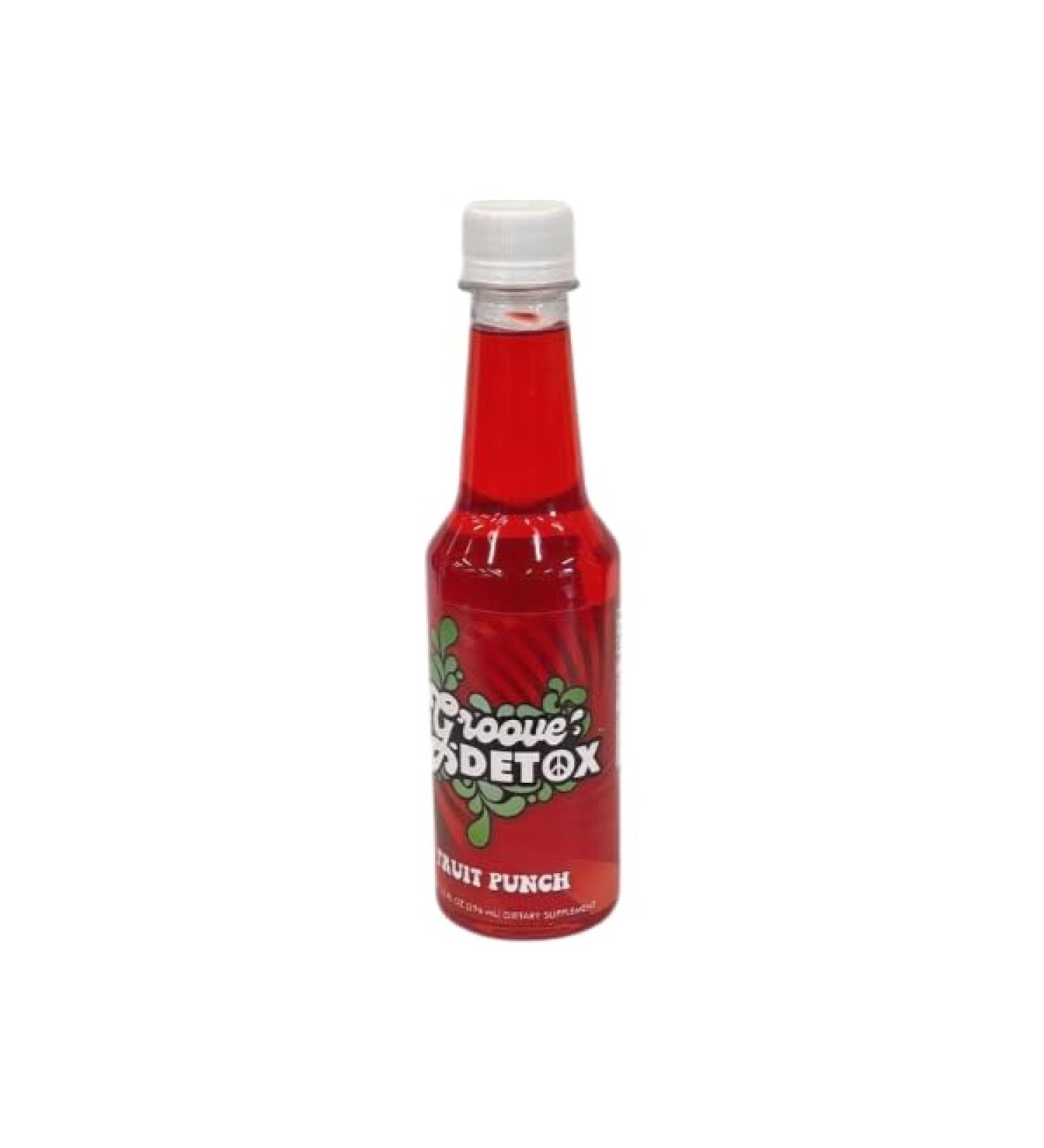 Groove Detox Dietary Supplements 10FL. OZ Bottle Fruit Punch