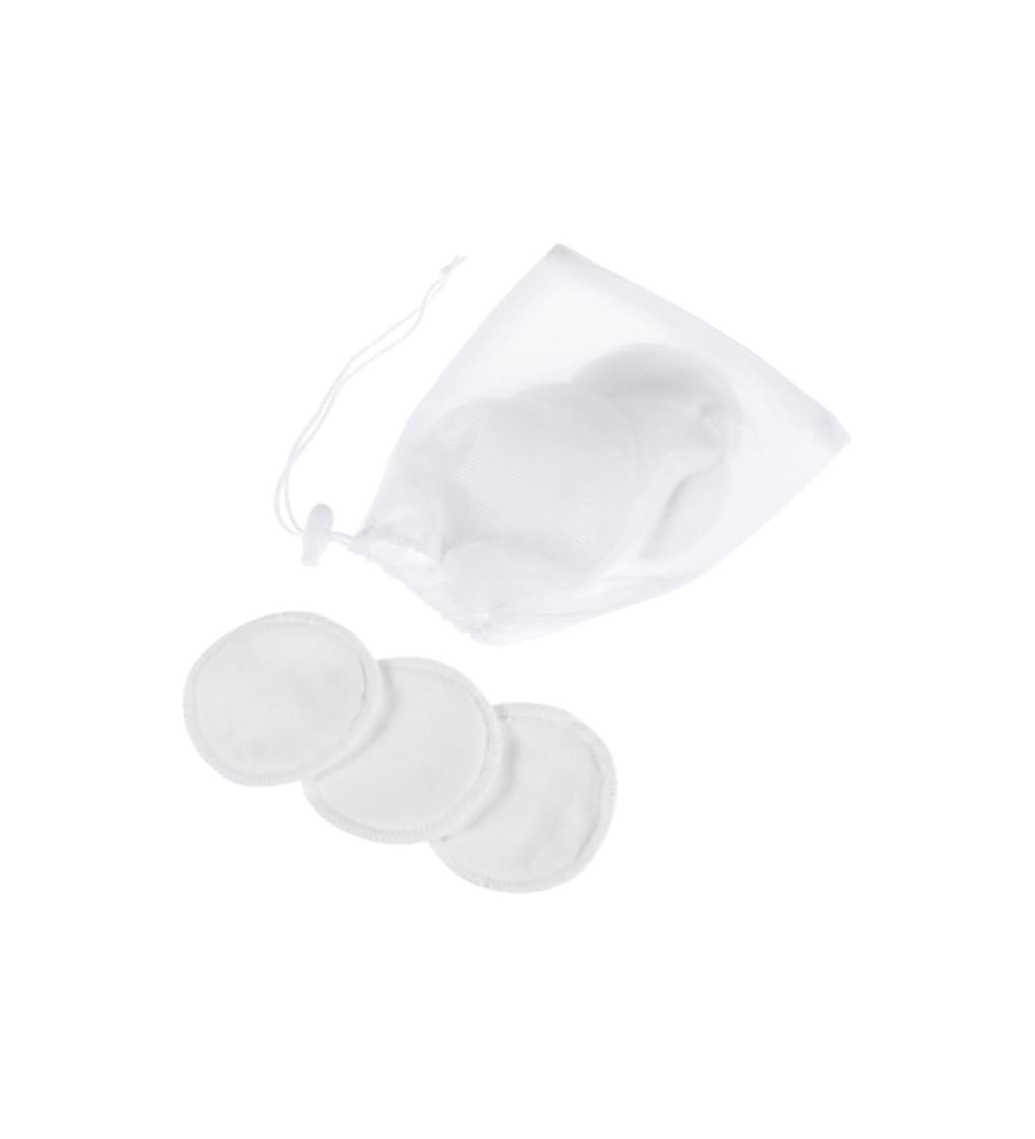 Abaodam 1 Set Pad Galactorrhea Nursing Pads with Drawstring Zipper Mesh Bags Thick Breathable Maternity Accessories for Lactating Mothers - Buy Online on GoSupps.com