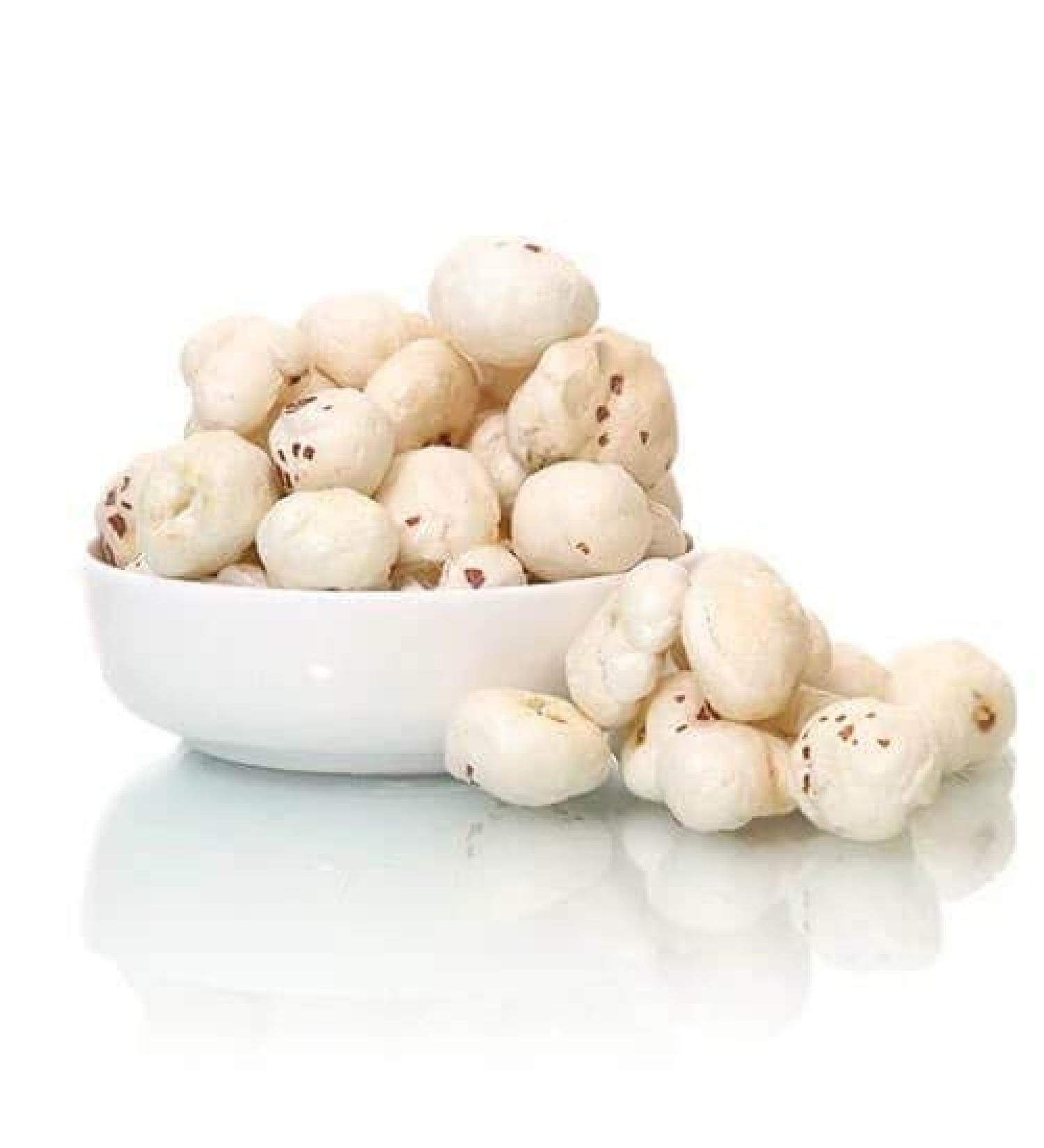 QURA QURA Lotus Pop Seeds/Gorgon Nuts (Phool Makhana) (200 grams)