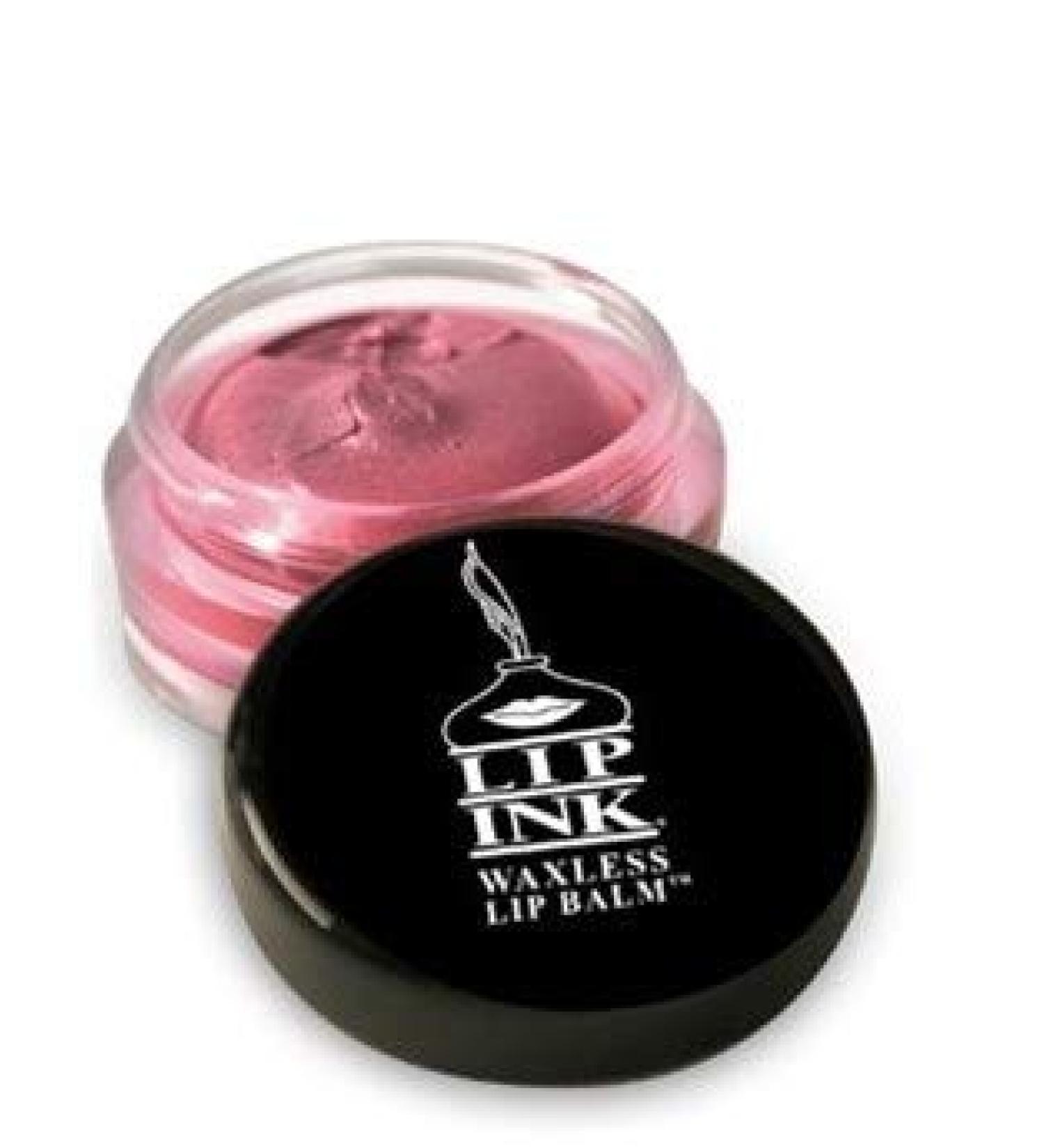 Lip Ink Organic Vegan Tinted Waxless Lip Balm (Serene Pink #1) - Buy Online on GoSupps.com