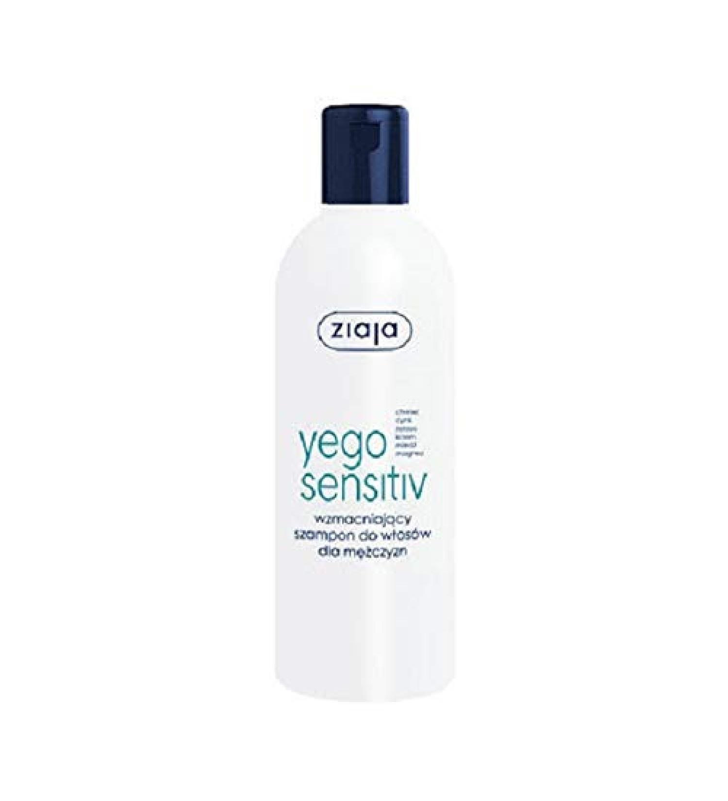 Ziaja Yego Sensitiv Fortifying Shampoo for men 300 ml 01298