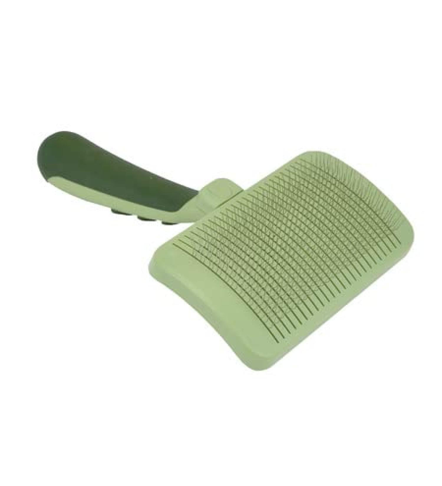 Safari Self-Cleaning Slicker Brush for Large Dogs - Efficient Fur Removal & Easy Maintenance - Buy Online on GoSupps.com