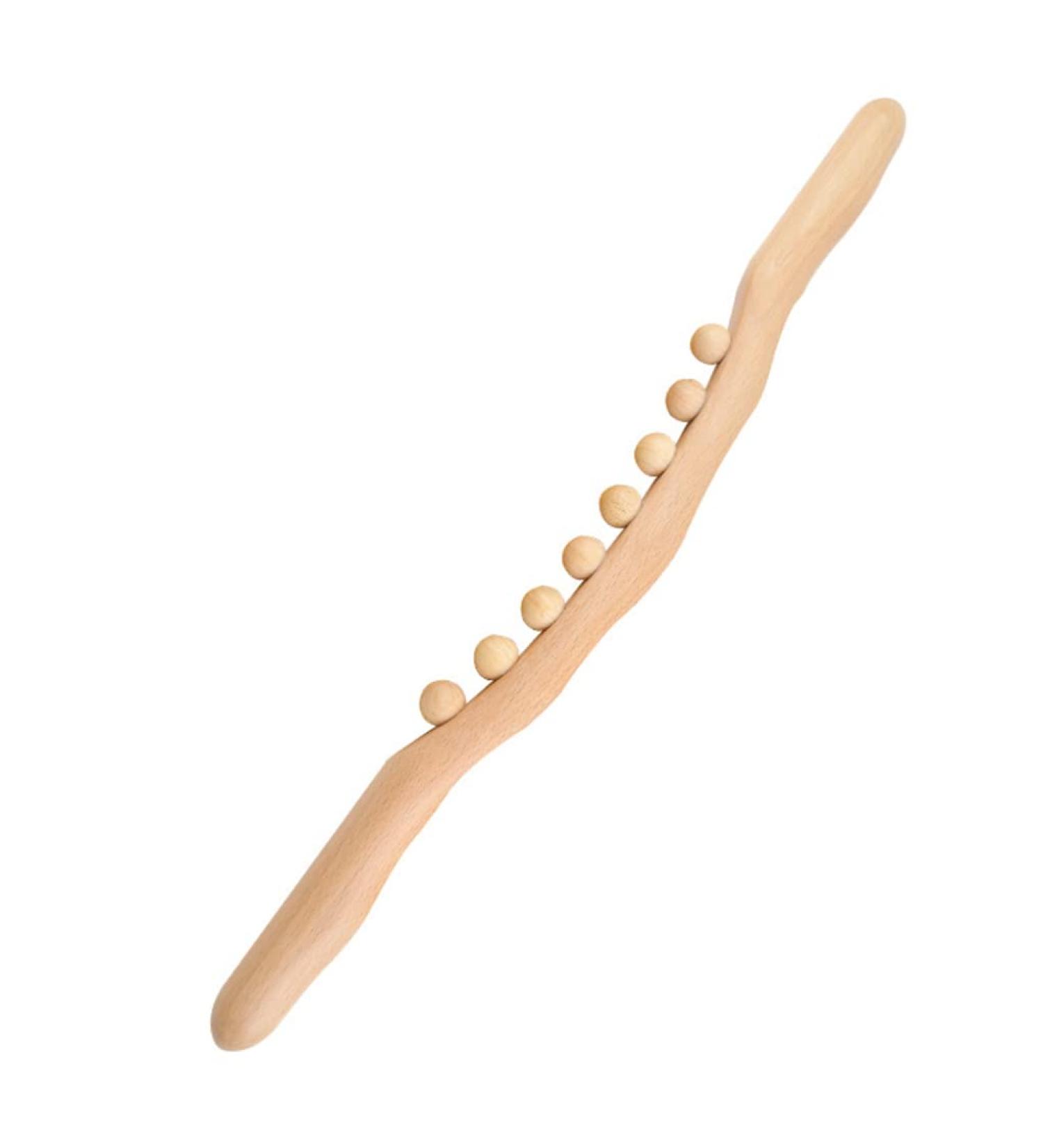 Wooden Massage Stick Meridian Excavator & Tending Rods | Neck & Hind Leg Massage Tools - Shop Internationally - Buy Online on GoSupps.com