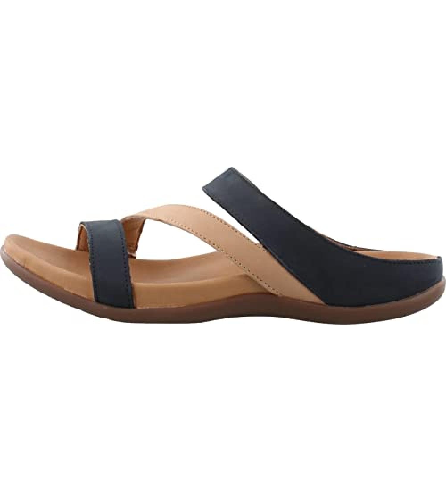 Strive Trio Women's Comfortable Arch Support Sandals Navy/Roebuck 8.5-9 - Buy Online on GoSupps.com