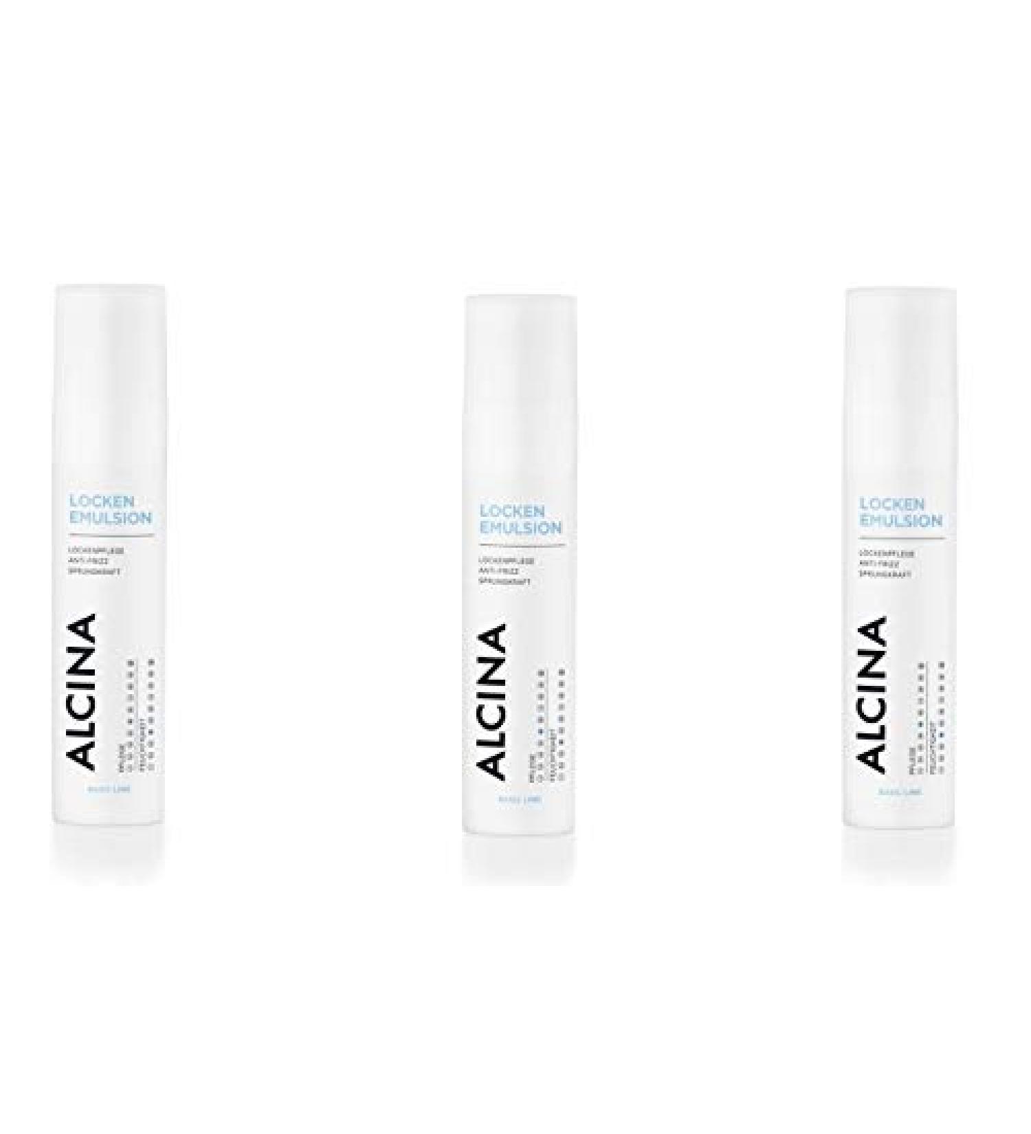 Alcina Curl Emulsion 3 x 100ml Unscented 100 ml (pack of 3)