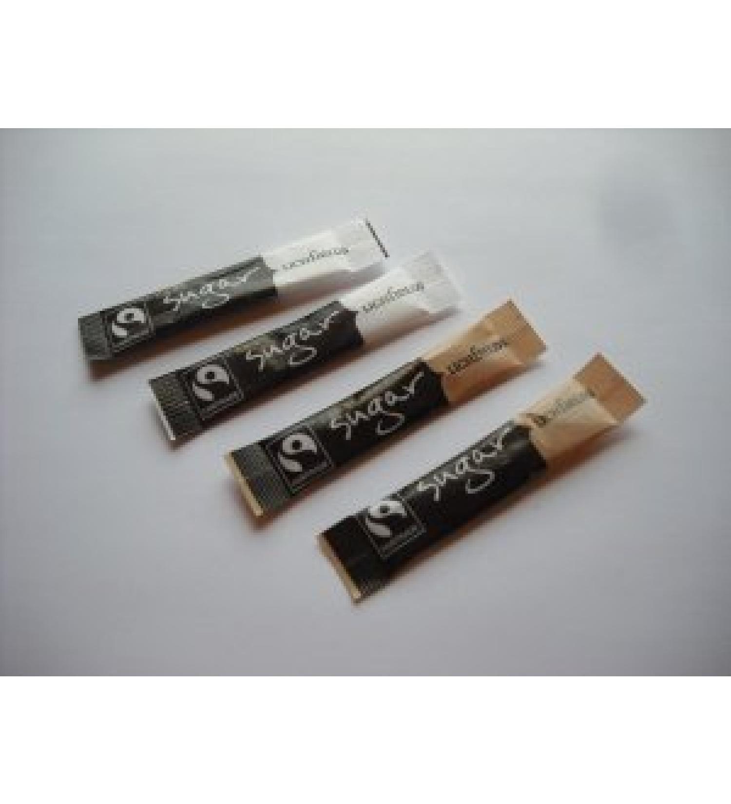 150 Individual White Sugar Sachets & 150 Brown Sugar Individual Sachets