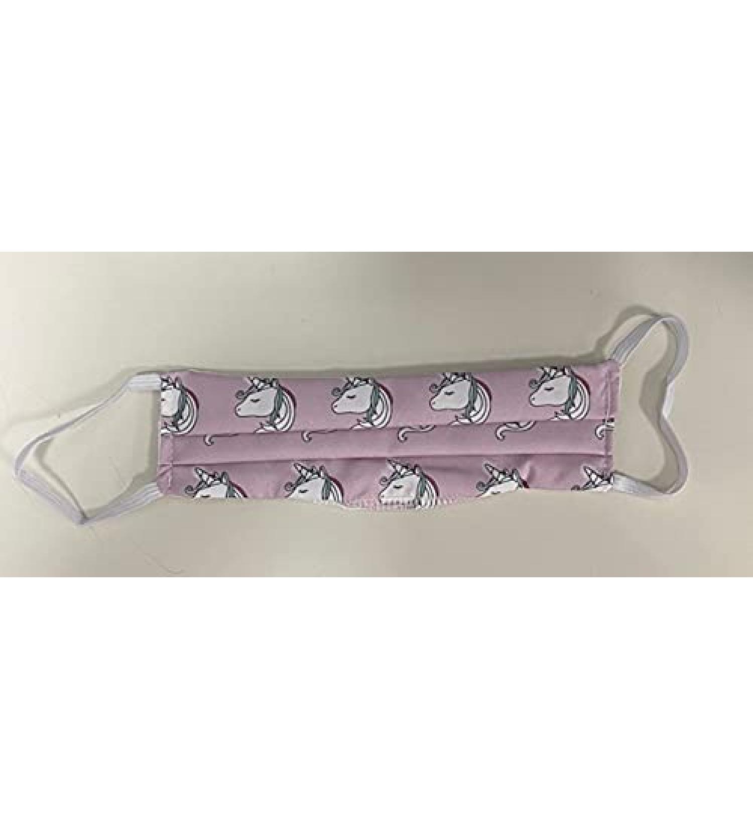 Washable Unicorn Fabric Mask for Kids | Reusable 2-Layer Protection (Ages 3-12) - Buy Online on GoSupps.com