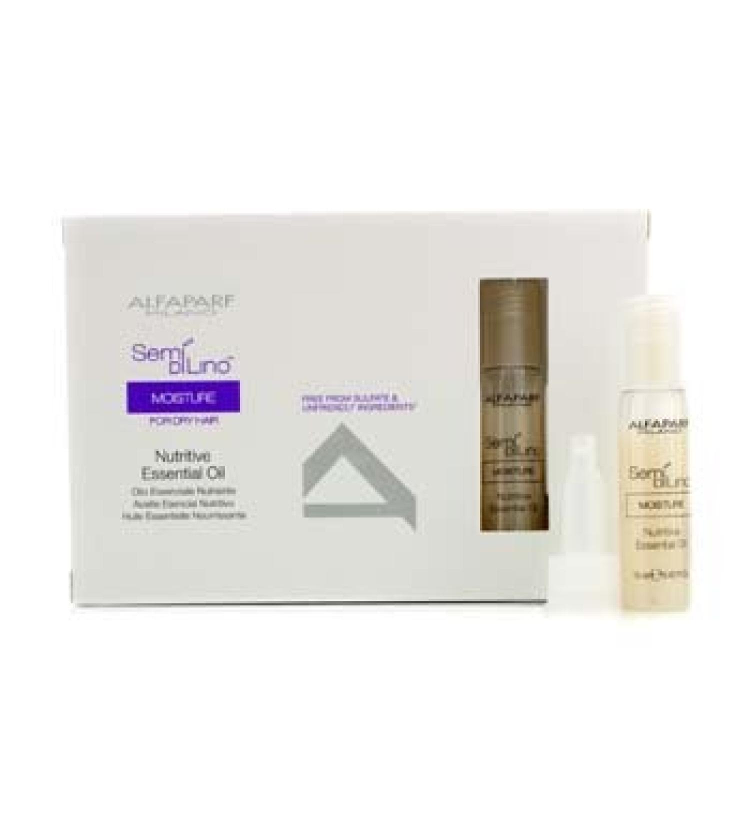 Semi Di Lino Moisture Nutritive Essential Oil (For Dry Hair) 6x13ml/0.43oz - Buy Online on GoSupps.com
