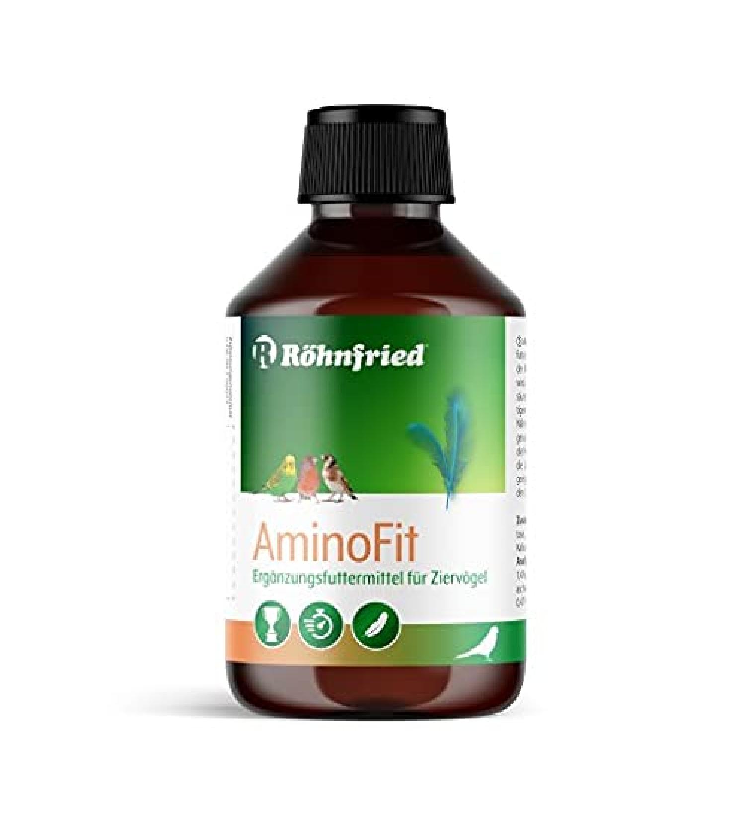 R hnfried AminoFit 100ml | important vitamins & amino acids for parakeets budgies canaries parrots