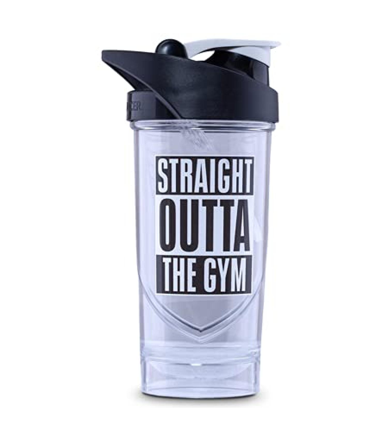 Shieldmixer Hero Pro Classic Shaker - BPA-Free 700ml Protein Shaker - Essential Gym Accessories - Fitness Drinking Bottle - White - International Shipping - Buy Online on GoSupps.com