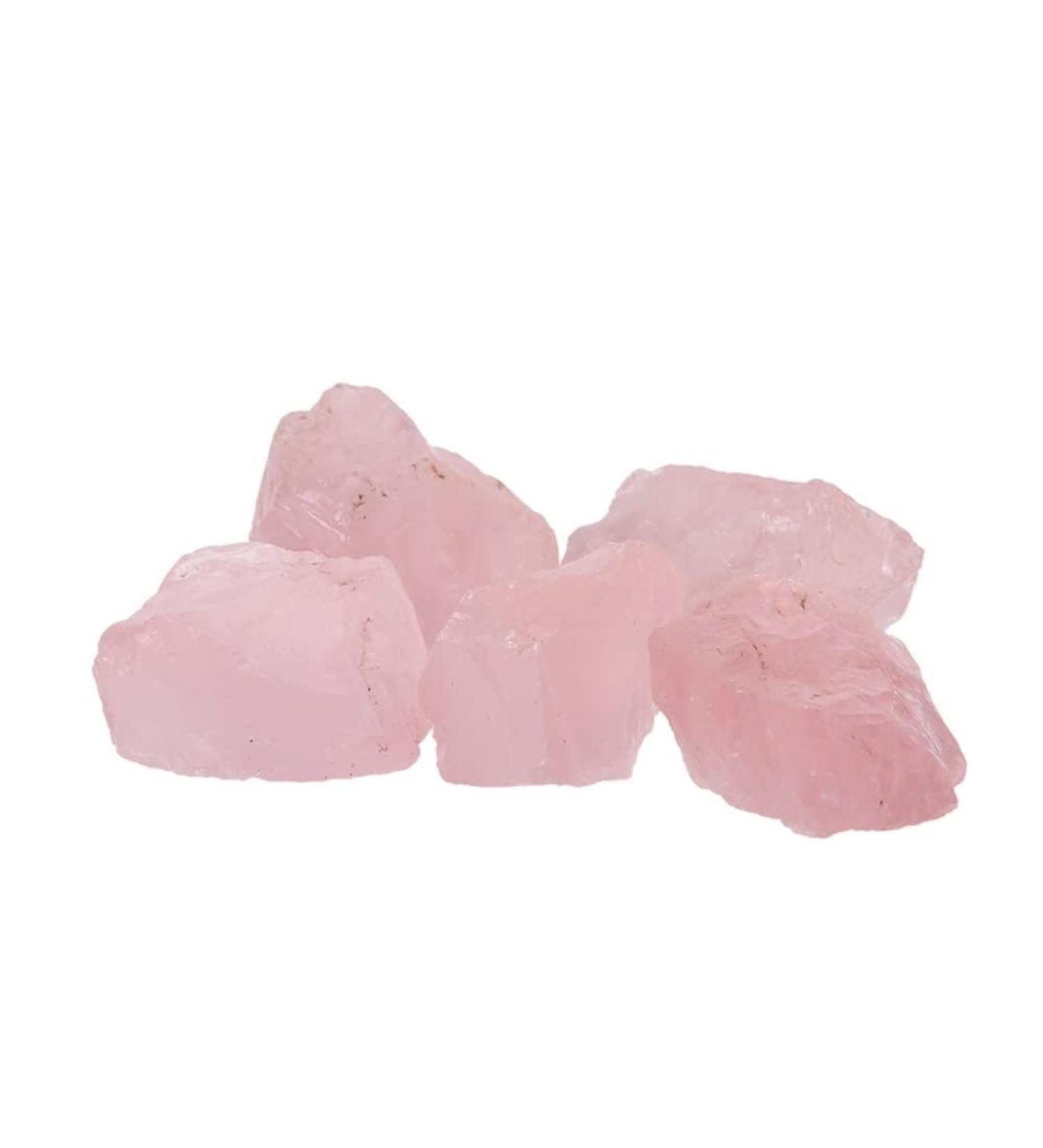 100g Natural Raw Pink Rose Quartz Crystal Stone Genuine LuckyNatural Gemstones PolishedCrystals Specimen DIY D for Decoration Stone Generator Natural Luster - Buy Online on GoSupps.com