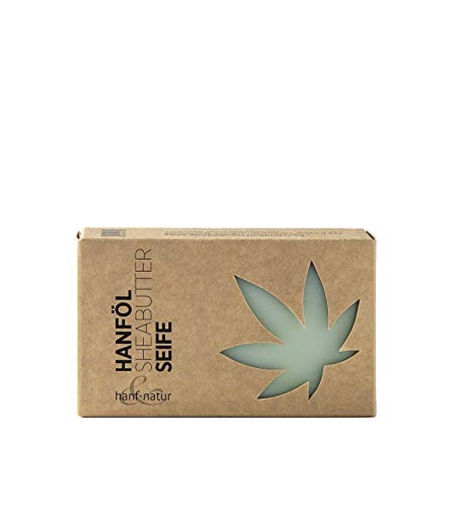 Hanf & Natur Hemp Oil Shea Butter Soap Palm Oil Free Natural Soap 100 g