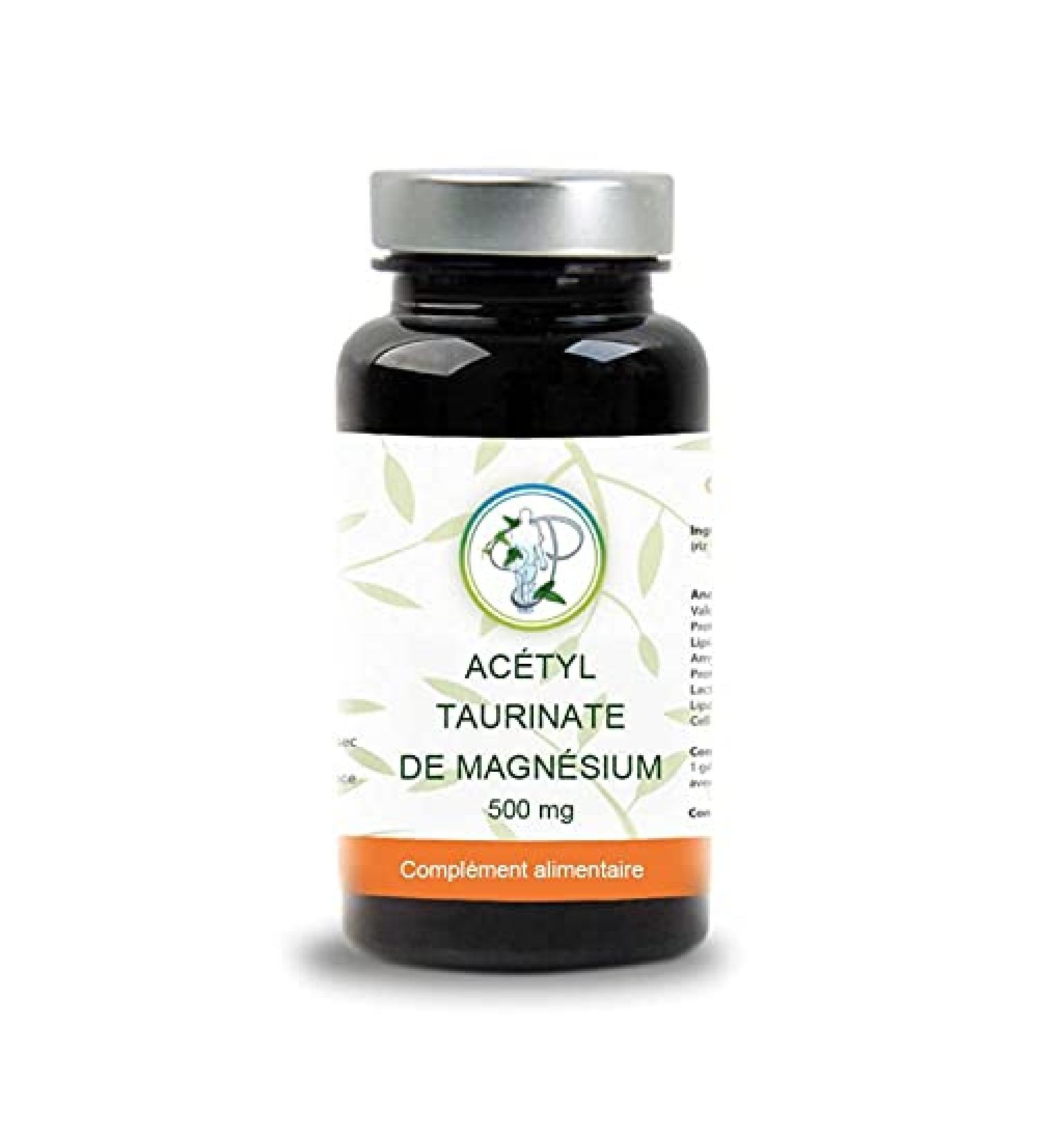 Ac tyl Taurinate de Magn sium 500mg