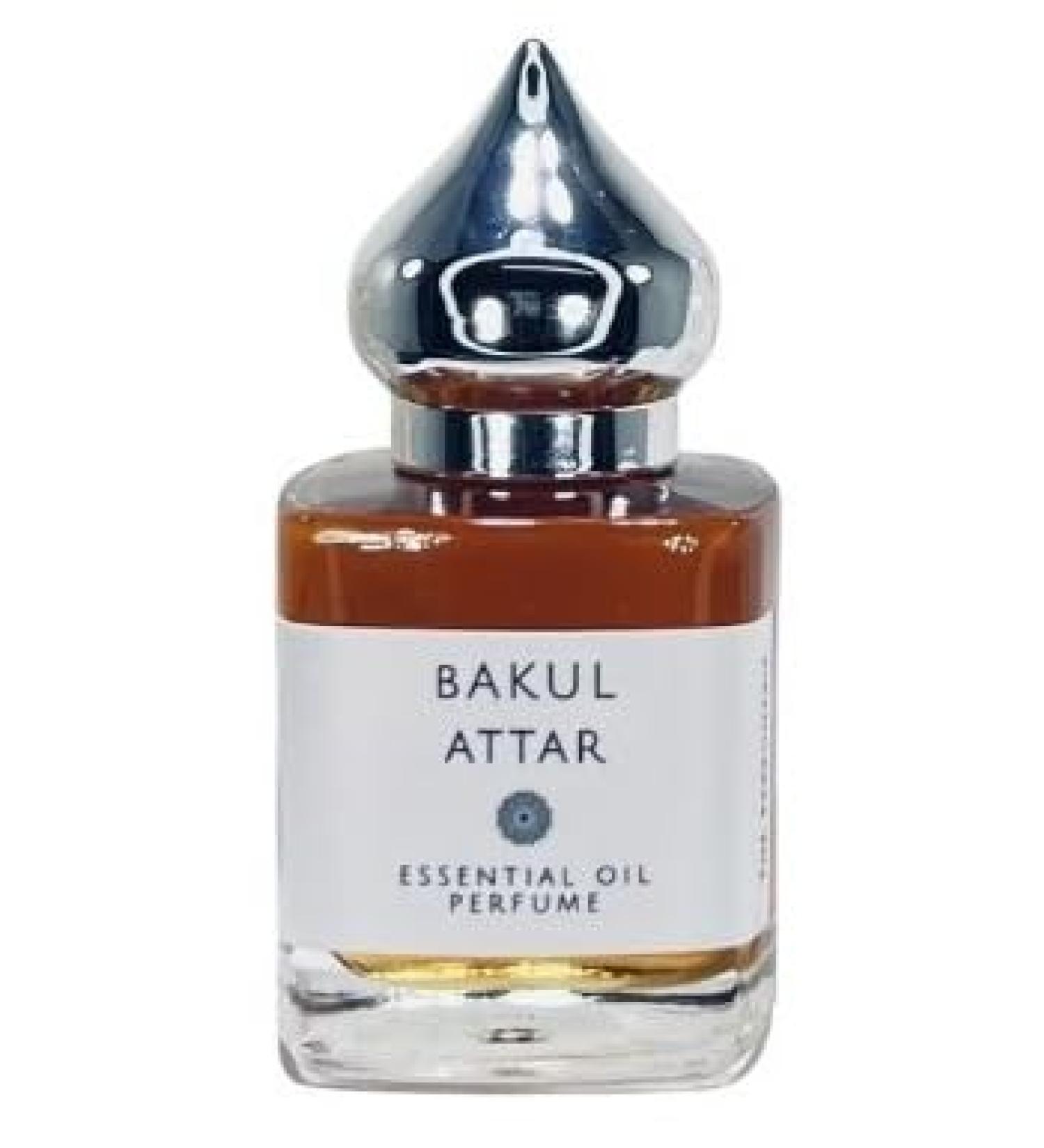 Bakul (Spanish Cherry Attar) - 15ml Vegan Essential Oil Perfume | All-Natural Alcohol-Free Cruelty-Free Phthalate-Free Paraben-Free Gluten-Free - Buy Online on GoSupps.com