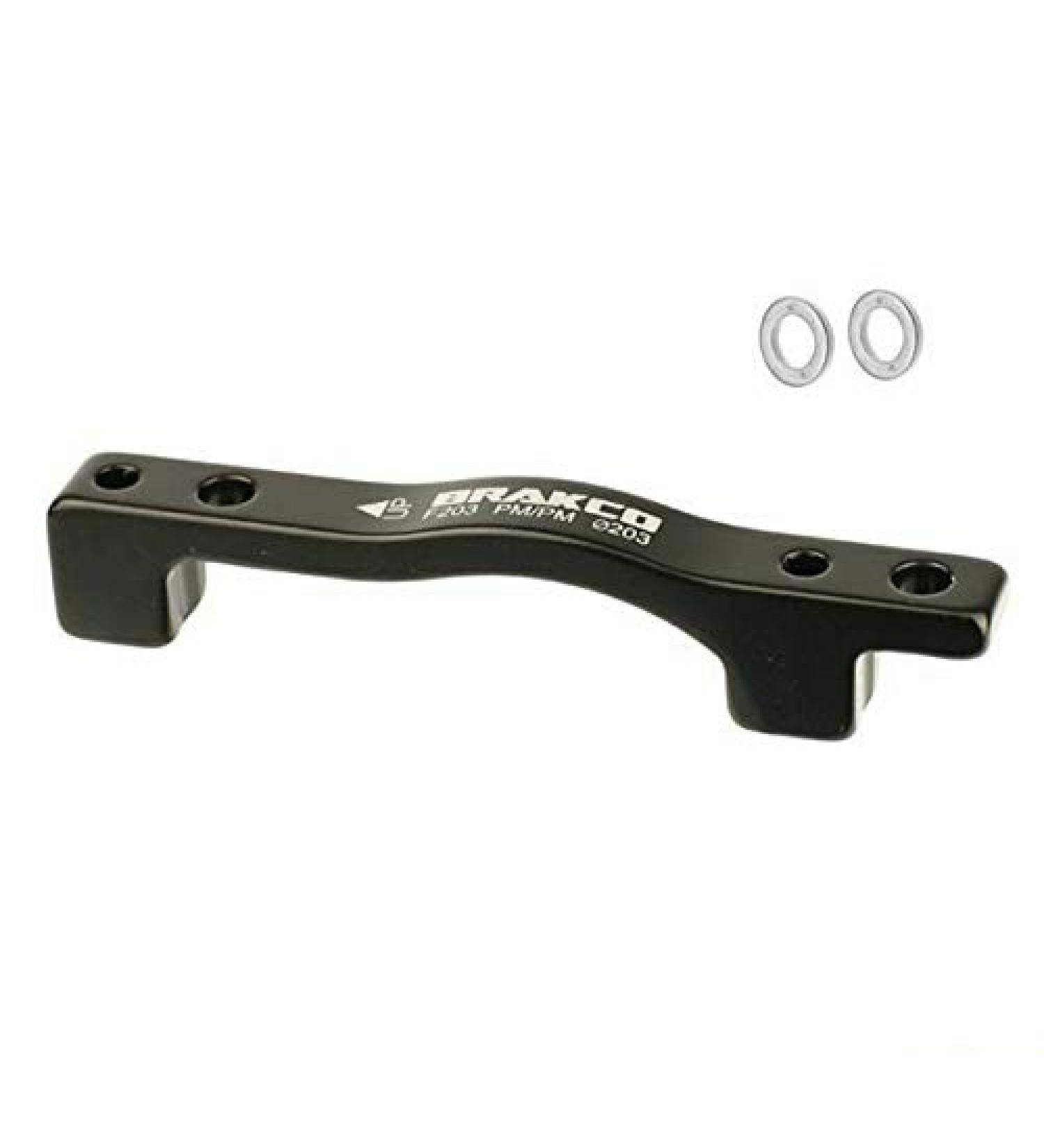 CyclingDeal Disc Brake Mount Adaptor Front Caliper PM to PM 180mm or 203mm