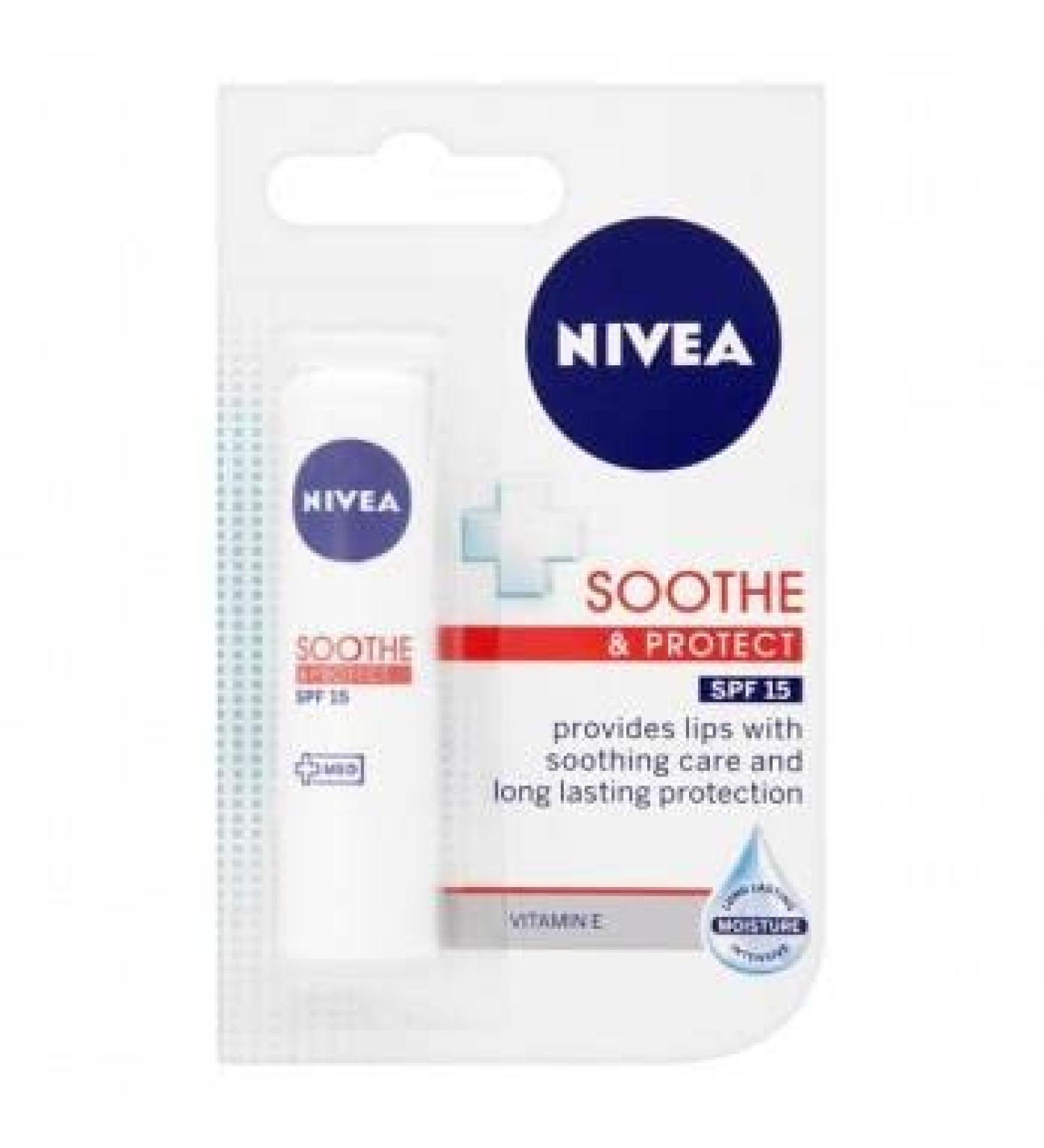 NIVEA Lipcare Soothe and Protect 4.8 g