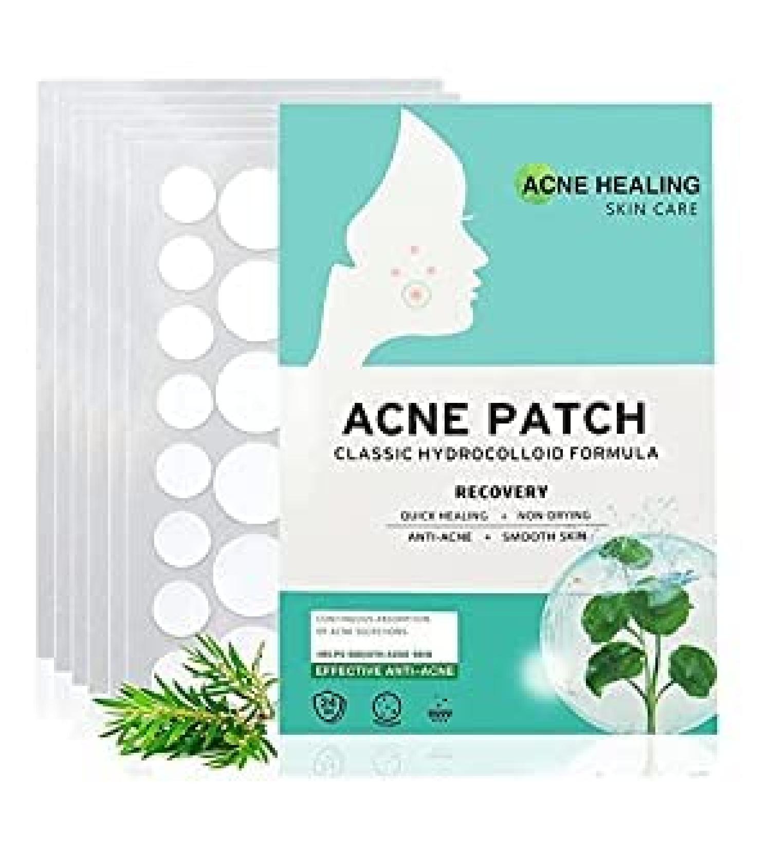 Acne Hydrocolloid Patch Spot Treatment - Fast-Acting Vegan & Cruelty-Free 36 Patches for Face & Body - Buy Online on GoSupps.com