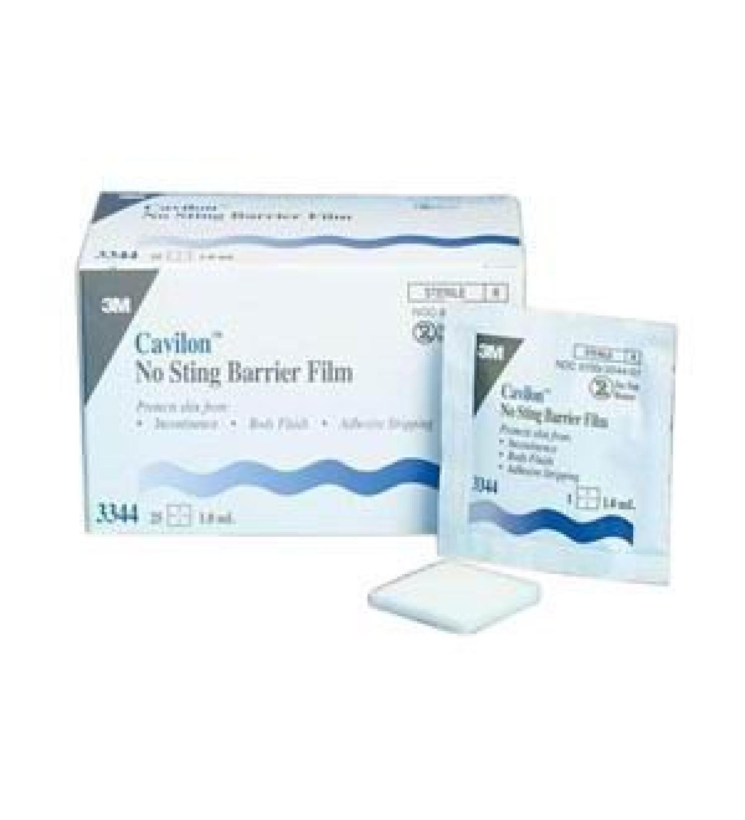3M Cavilon No Sting Barrier Film  .75ml Wipes (Box of 50)