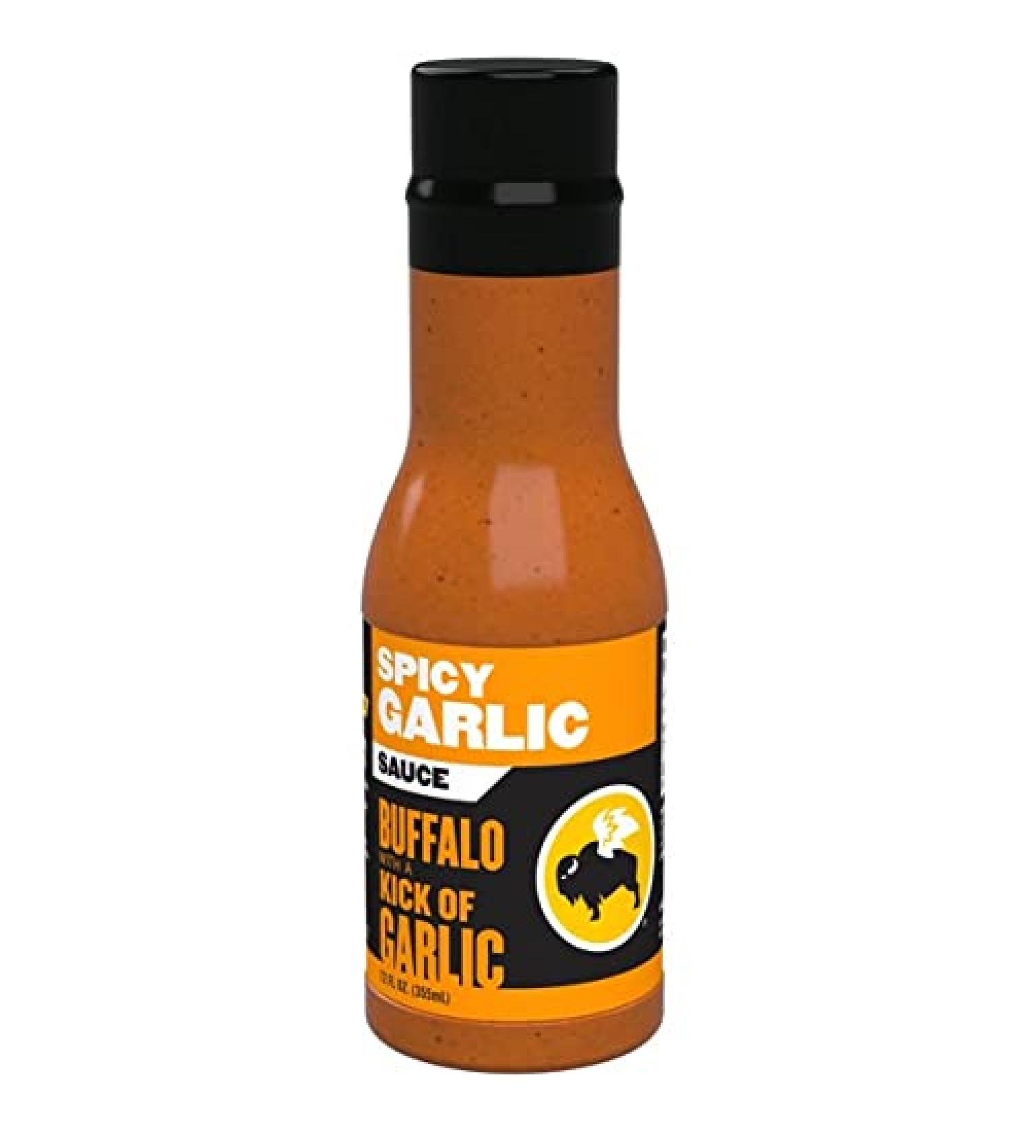 Buffalo Wild Wings Al Amin Foods Spicy Garlic Sauce - 12 fl.oz (355g) - Buy Online on GoSupps.com