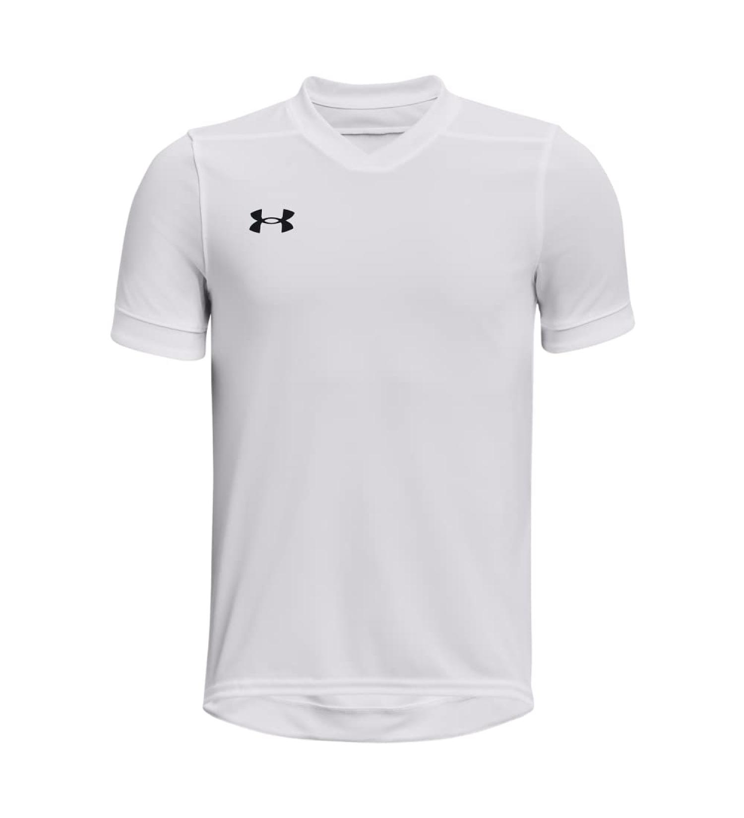 Under Armour Boys' Maquina 3.0 Jersey (100) White / / Black Medium