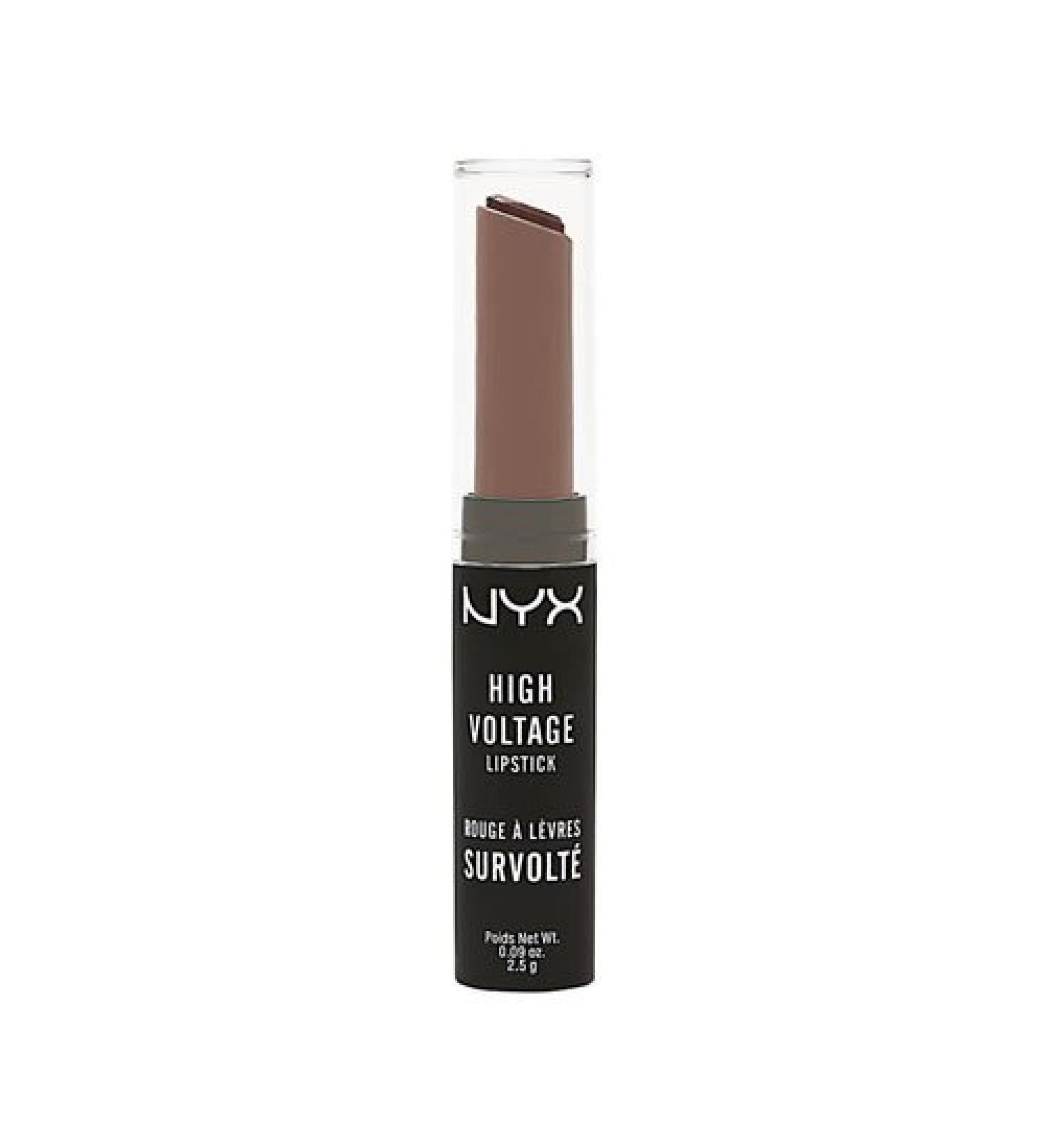 NYX Professional Makeup High Voltage Lipstick - Dirty Talk 2.5g - Buy Online on GoSupps.com