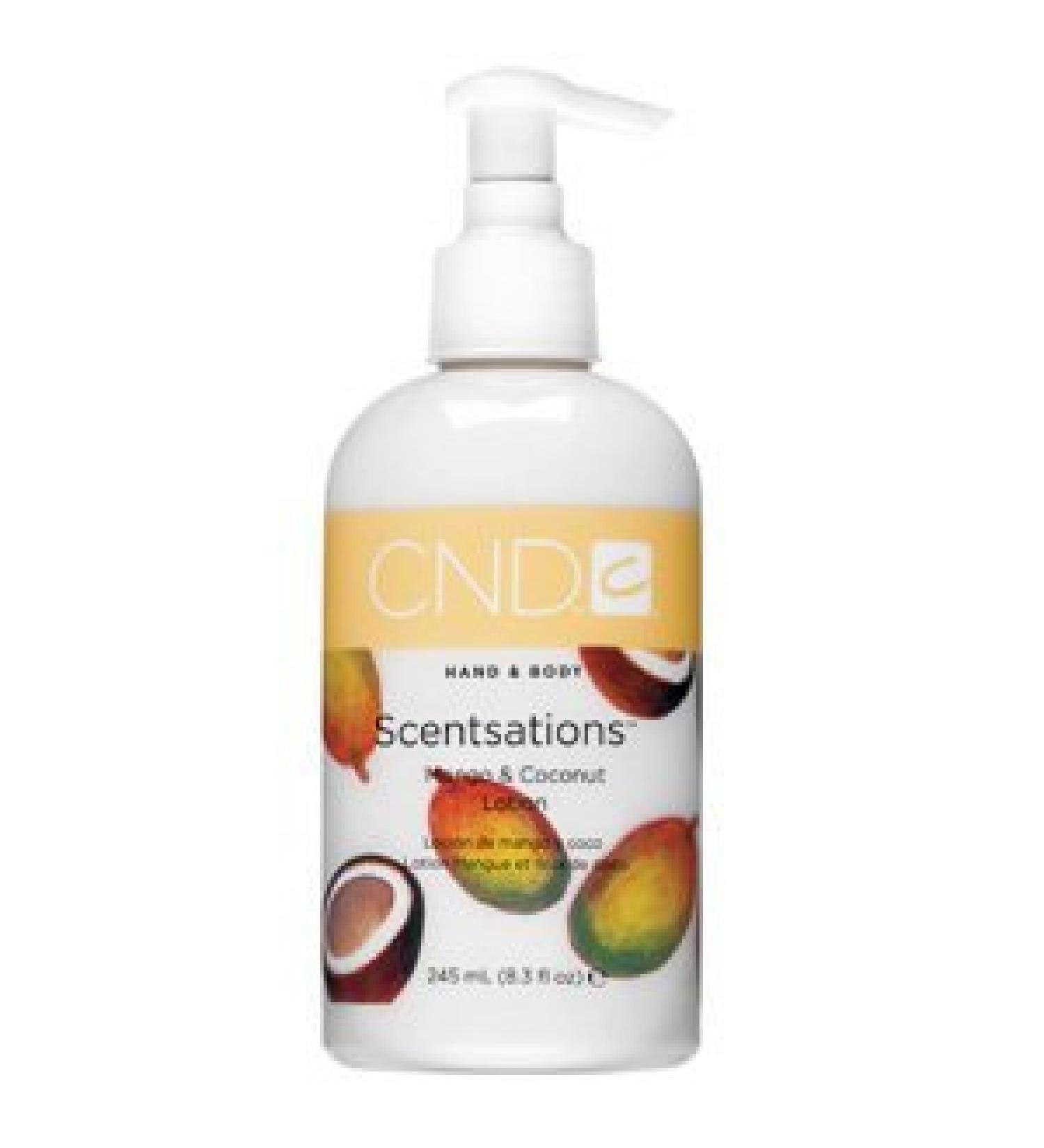 CND CreativeSpa Hand & Body Scentsations Lotion - Mango & Coconut 8.3floz by Beauties Factory