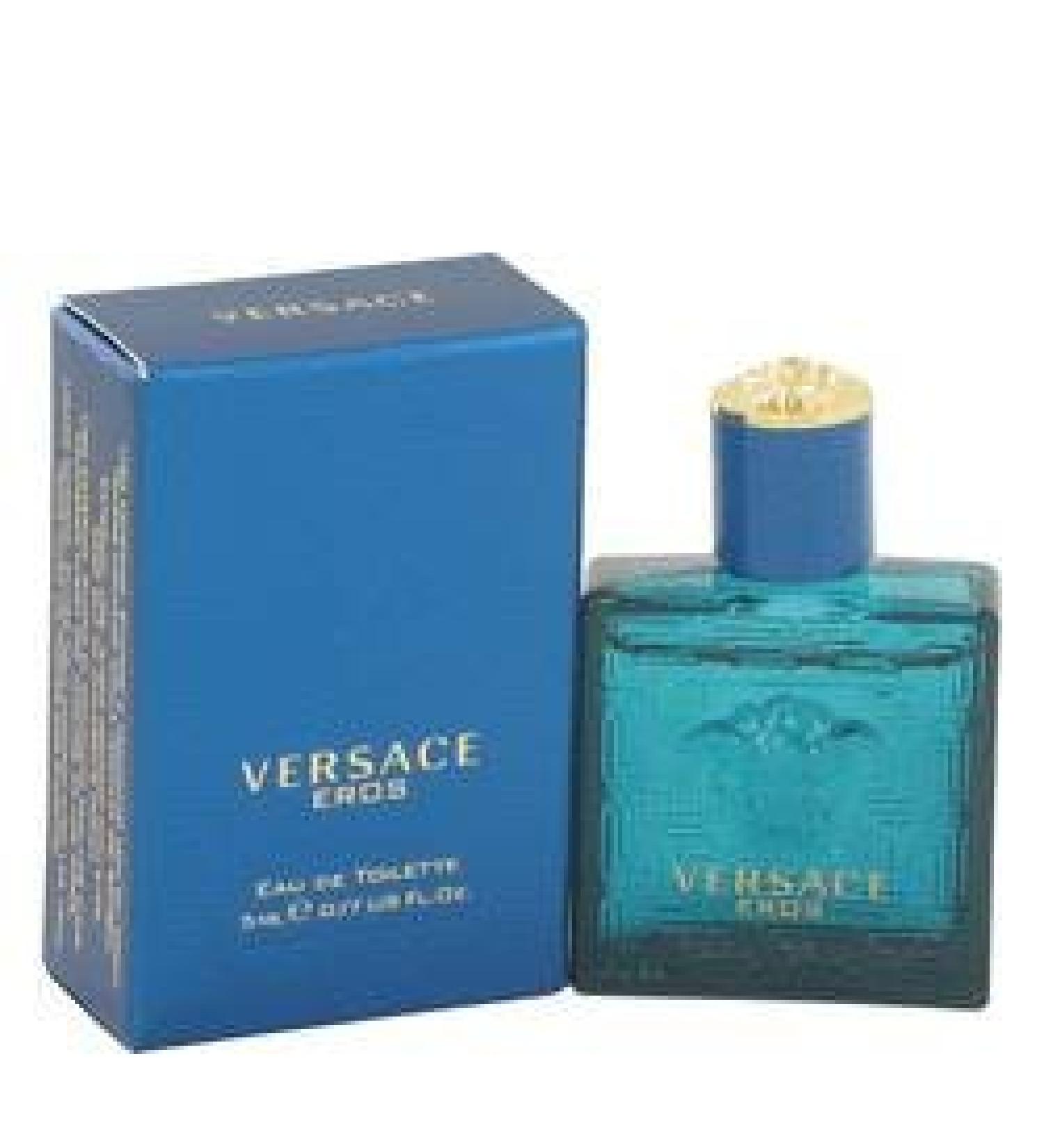 Versace Eros Cologne for Men 0.16 oz Mini - Authentic Fragrance by Versace - Buy Online on GoSupps.com