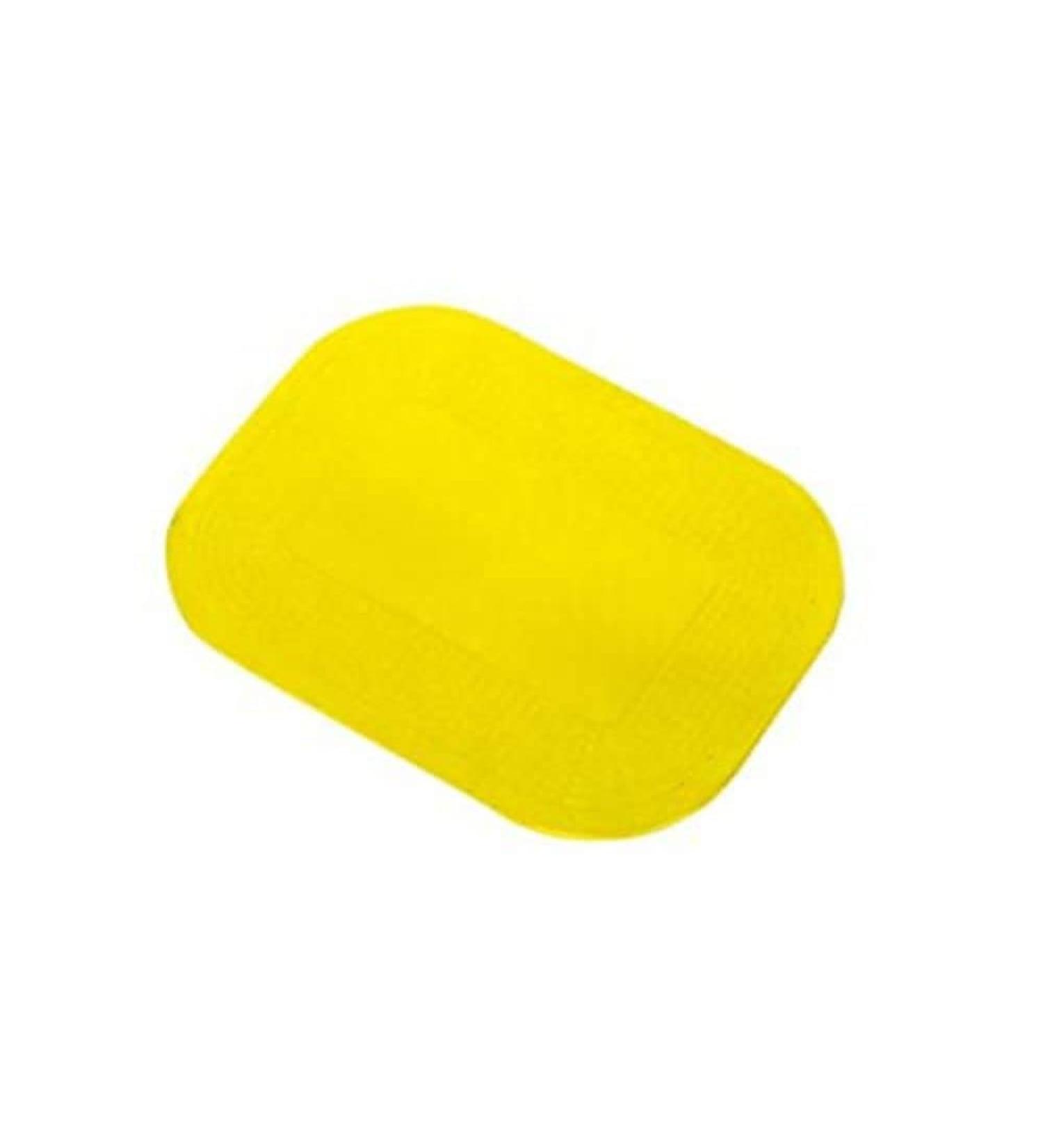 Dycem Non-Slip Mat Rectangular Yellow 19 cm Diameter - Circular