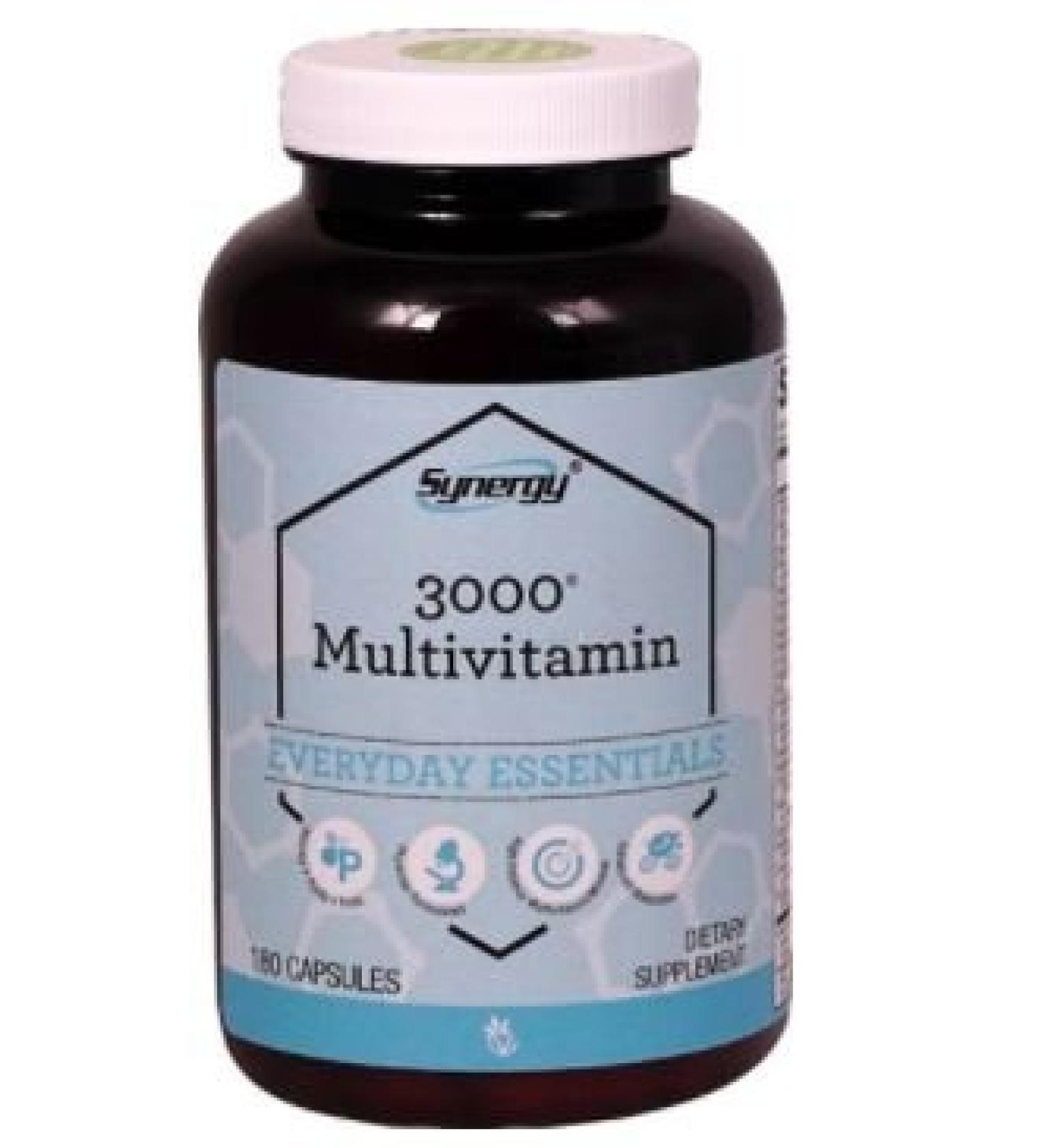 Vitacost Synergy 3000 Multi-Vitamin - 180 Capsules