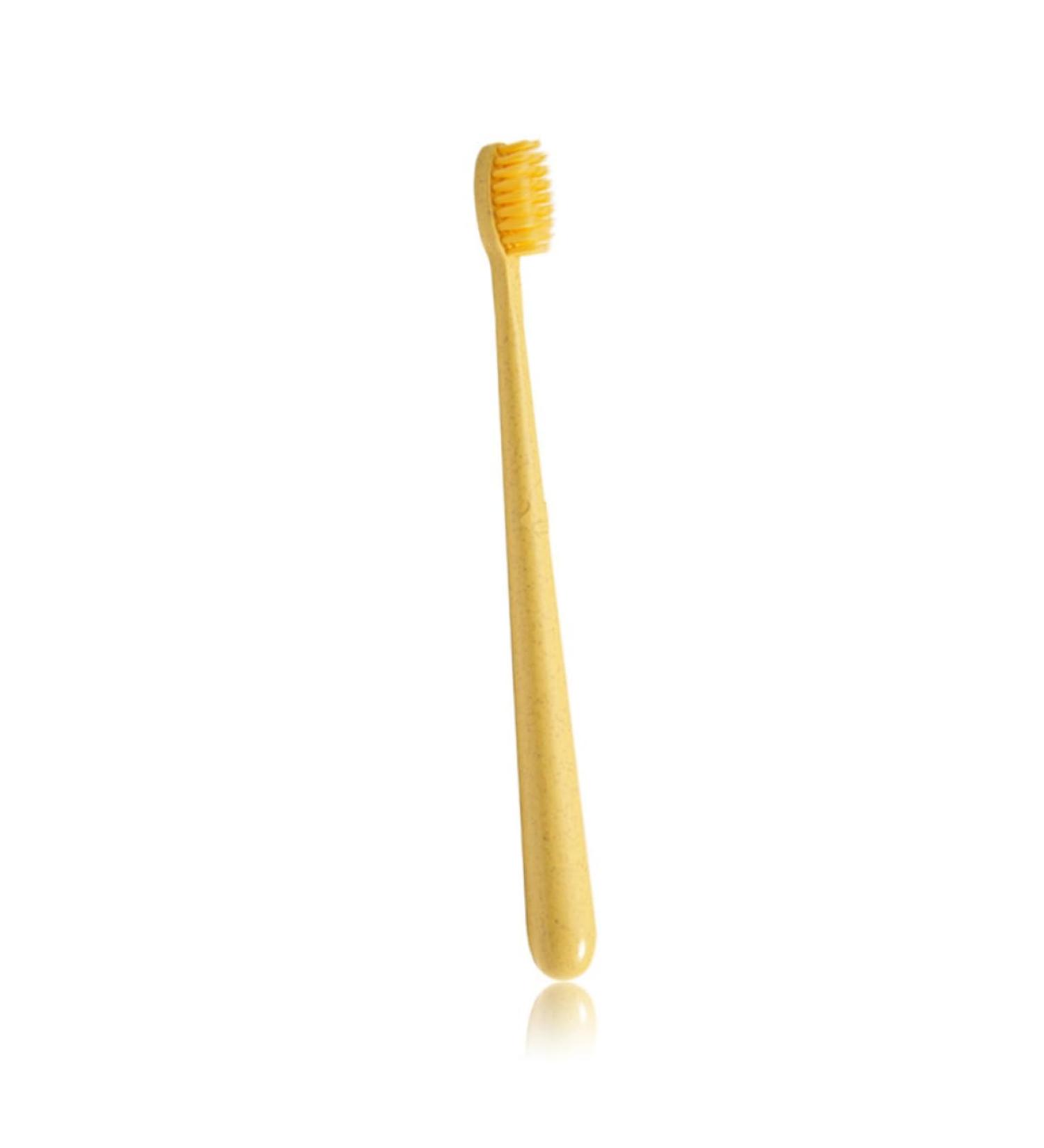 Frcolor 3ST Eco-Friendly Toothbrushes | Comfortable Sustainable Dental Brushes with Small Head & Surprise Colors - Perfect for International Shipping - Buy Online on GoSupps.com