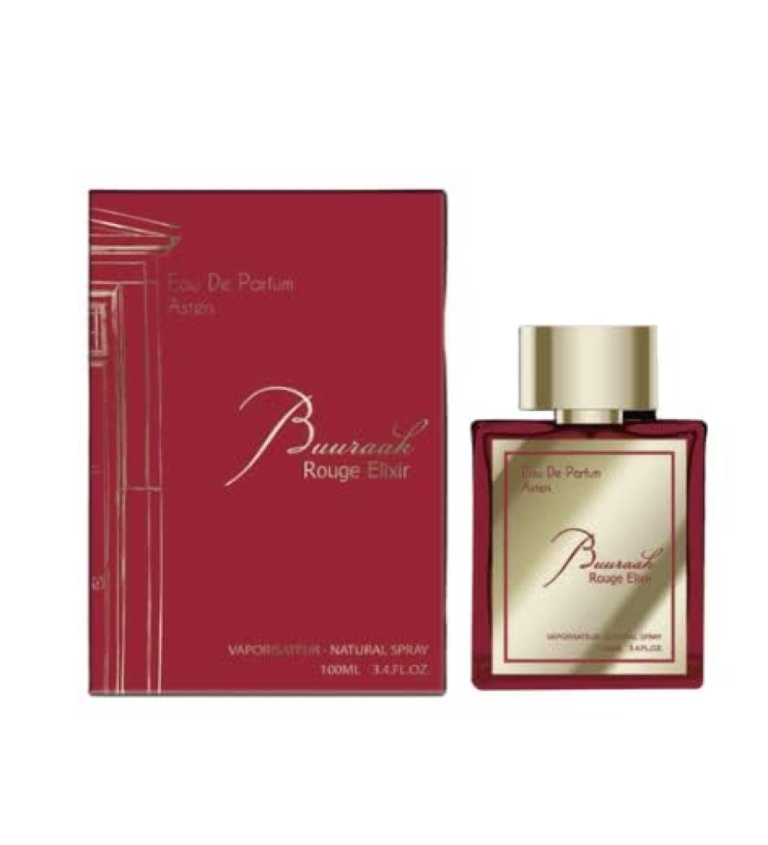 Asten BUURAAK Rouge Elixir Arabian Eau De Parfum 100Ml 3.4Oz - Original Fragrance From Dubai - Best Impression of B Rouge 540 - Buy Online on GoSupps.com
