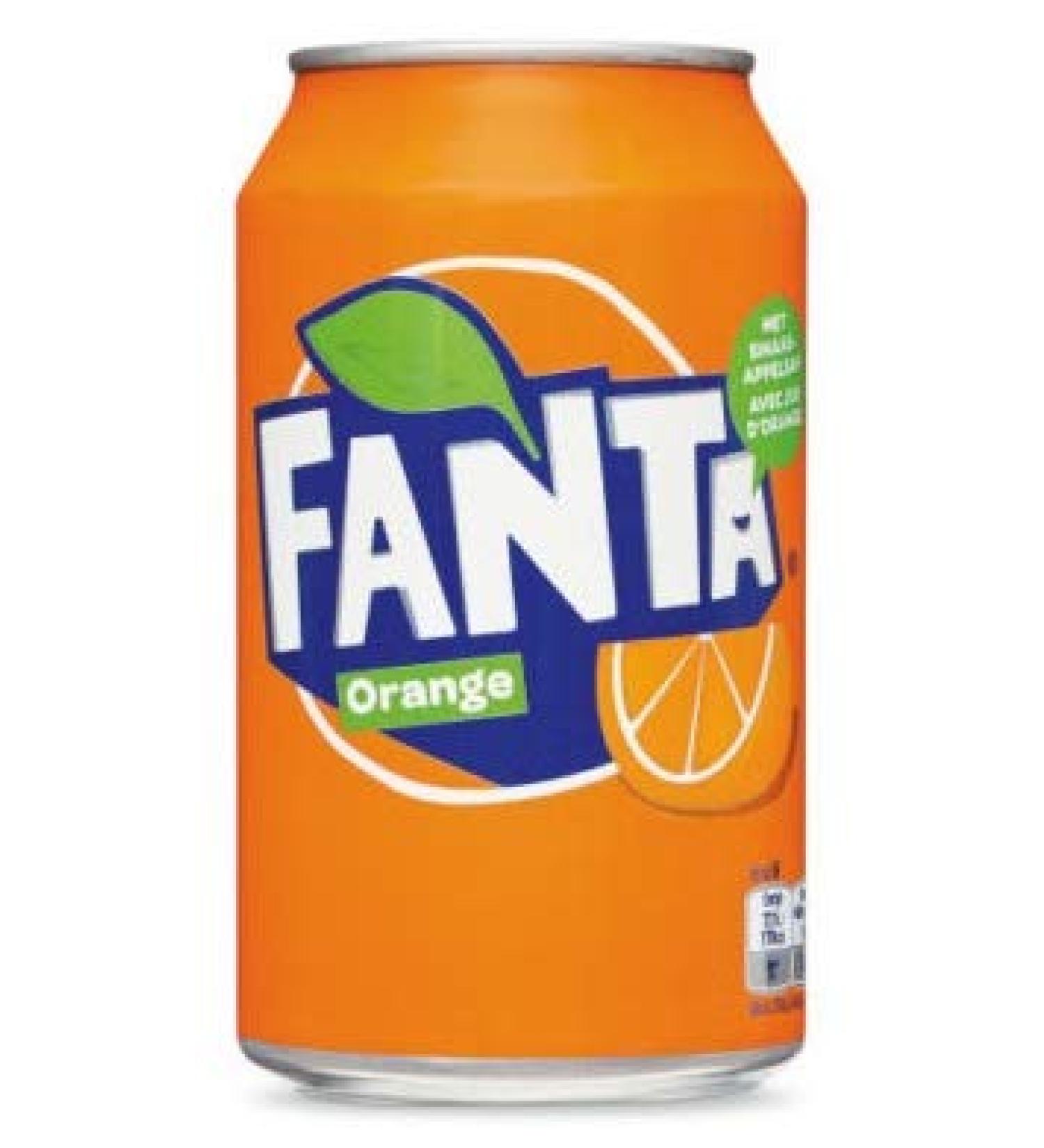 1 x 24 Fanta Orange (24 x 0.33 L cans) & Free FiveStar pen