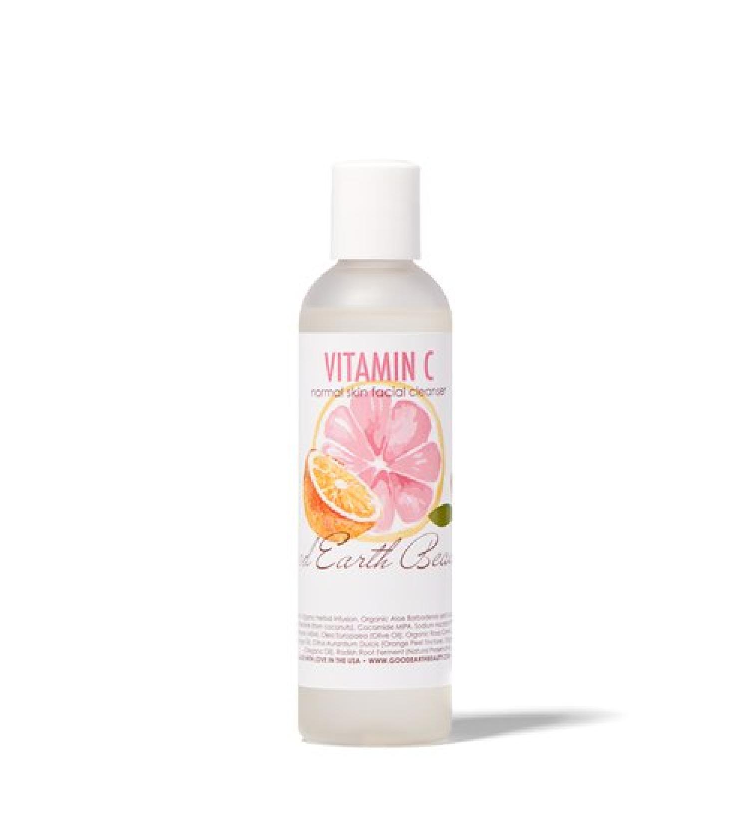 Good Earth Beauty - Facial Cleanser Vitamin C for Normal Skin - 8 Ounce