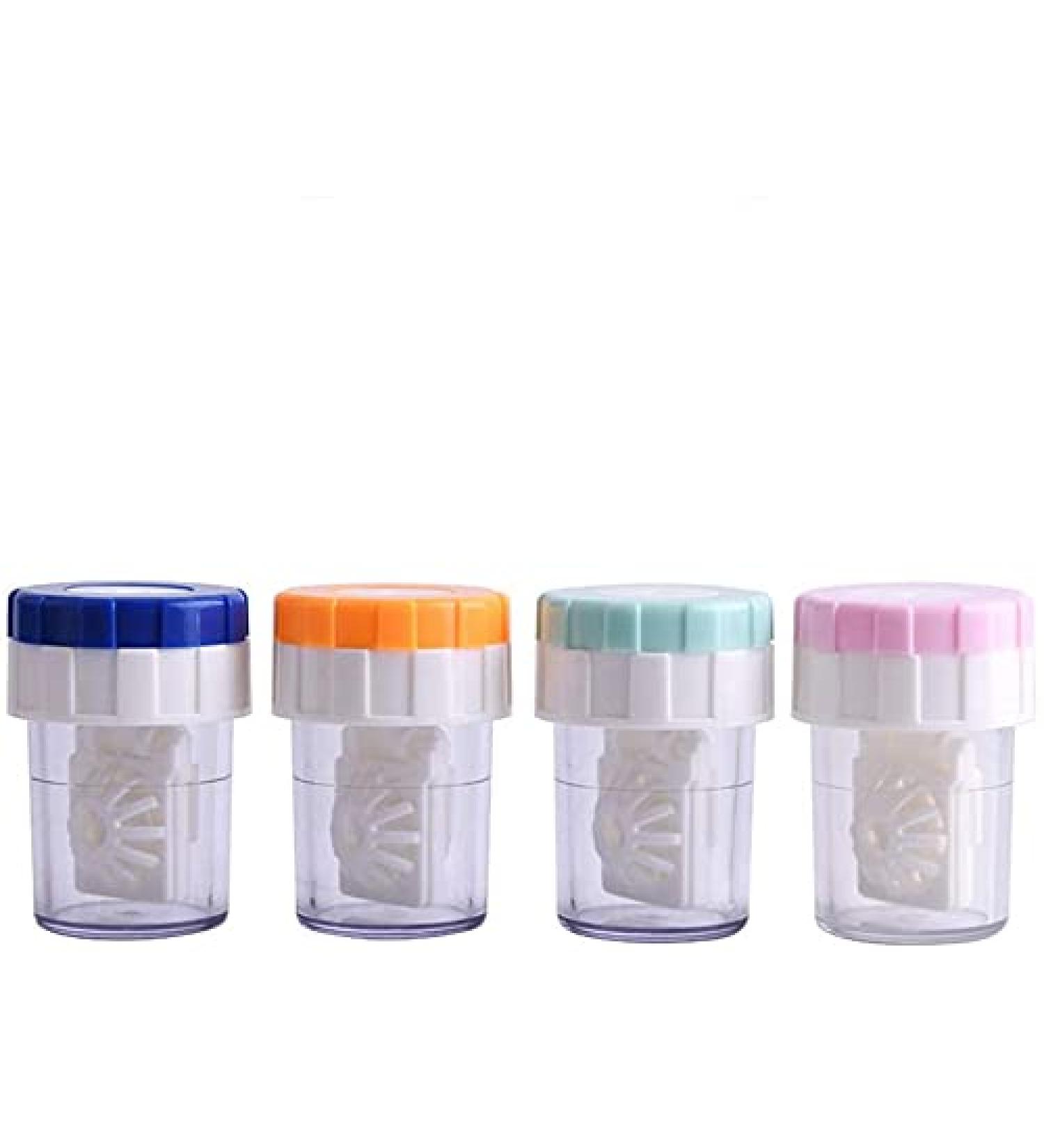 Buy Latrate 4-Piece Contact Lens Container Set | Durable Cleaner & Day Care Safe | International Shipping Available - Buy Online on GoSupps.com