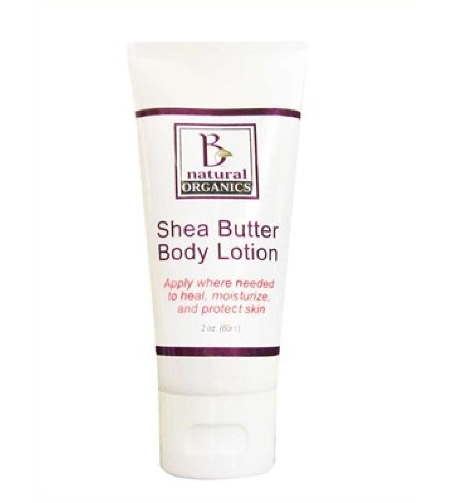 Be Natural Organics Shea Butter Body Lotion 2 Oz (60 ml)