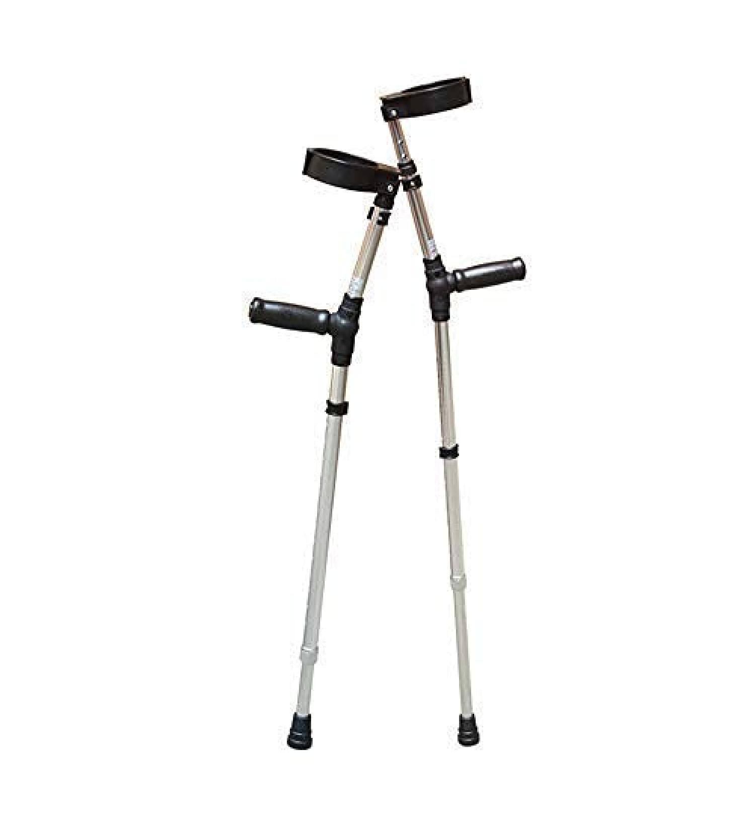 Elbow Crutches Light Walking Sticks Under The Crutches Rehabilitation Forearm Non-Slip Walking Stick with Hospital (Color : Silver) (Color : Blue) Durable (Silver) Innovate - Buy Online on GoSupps.com