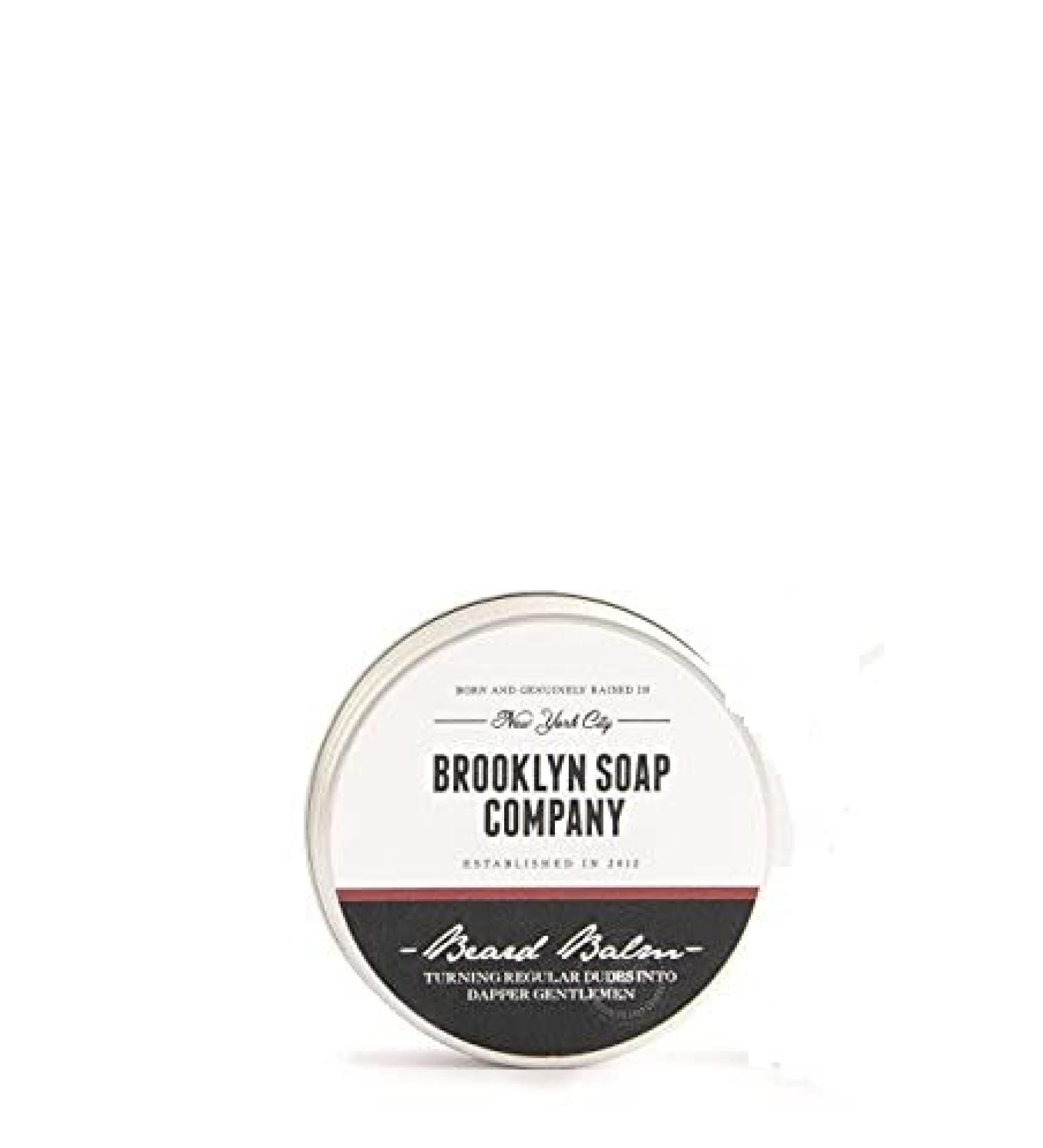 Brooklyn Soap Company BEARD BALM 2 SPARE 10% BART BALENAM NATURE BAY Care Made in Germany Pleasant grip light shine 20G