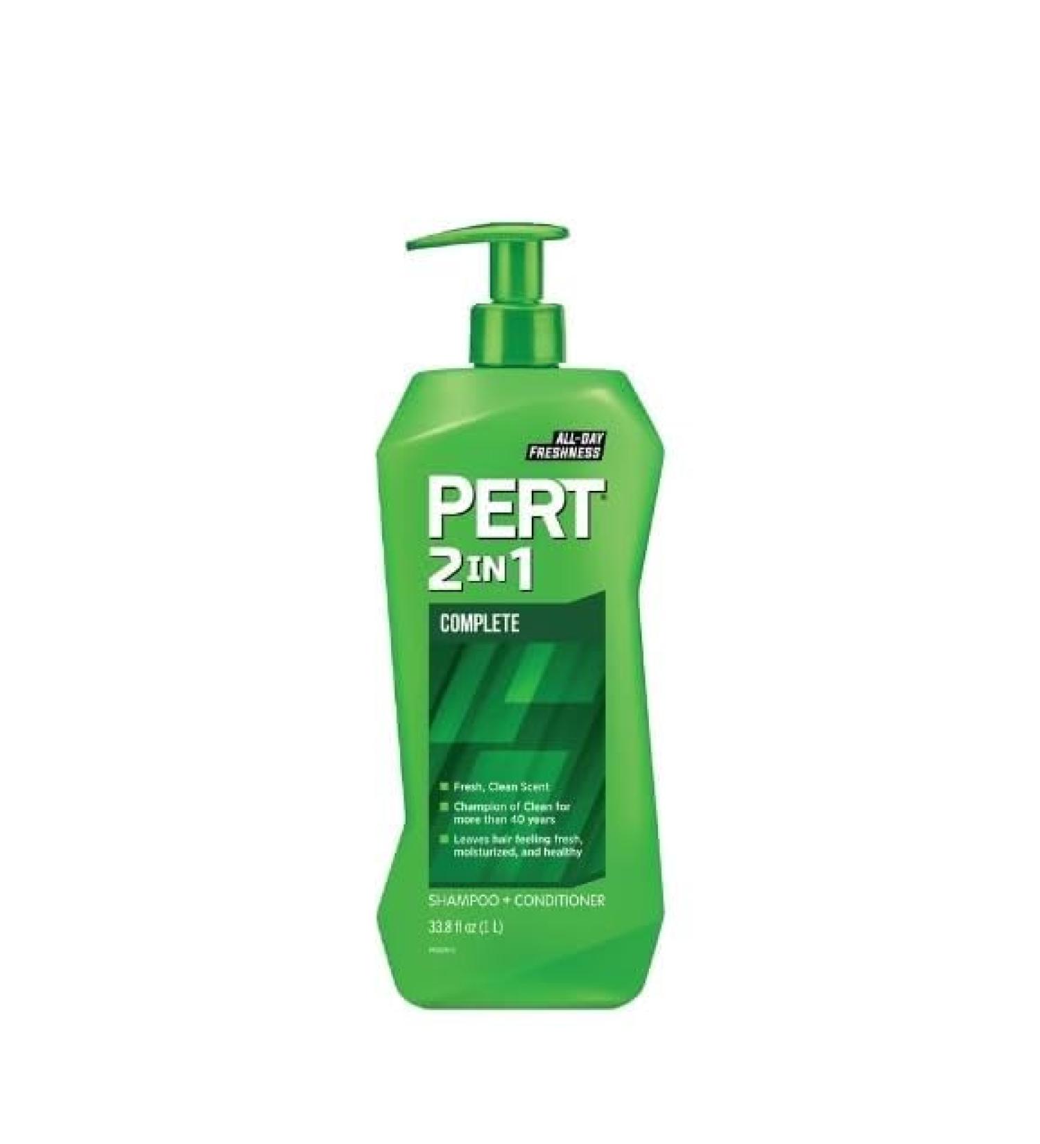 Per t 2-in-1 Complete Clean Shampoo & Conditioner for All Hair Types - 33.8 fl oz | Buy Online Internationally - Buy Online on GoSupps.com