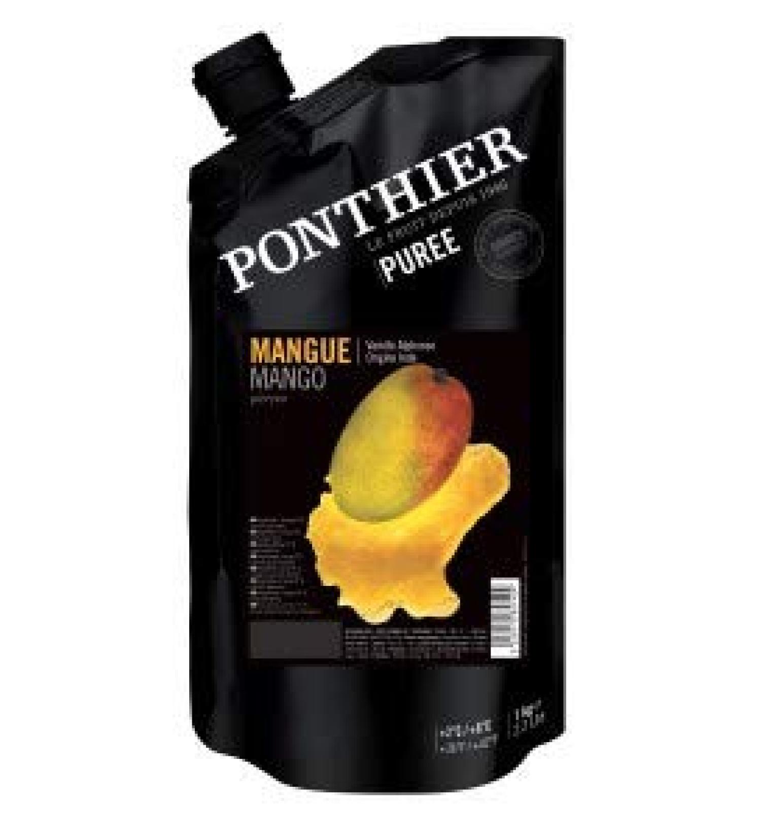 PONTHIER Fresh Alphonso Mango Puree - 1kg