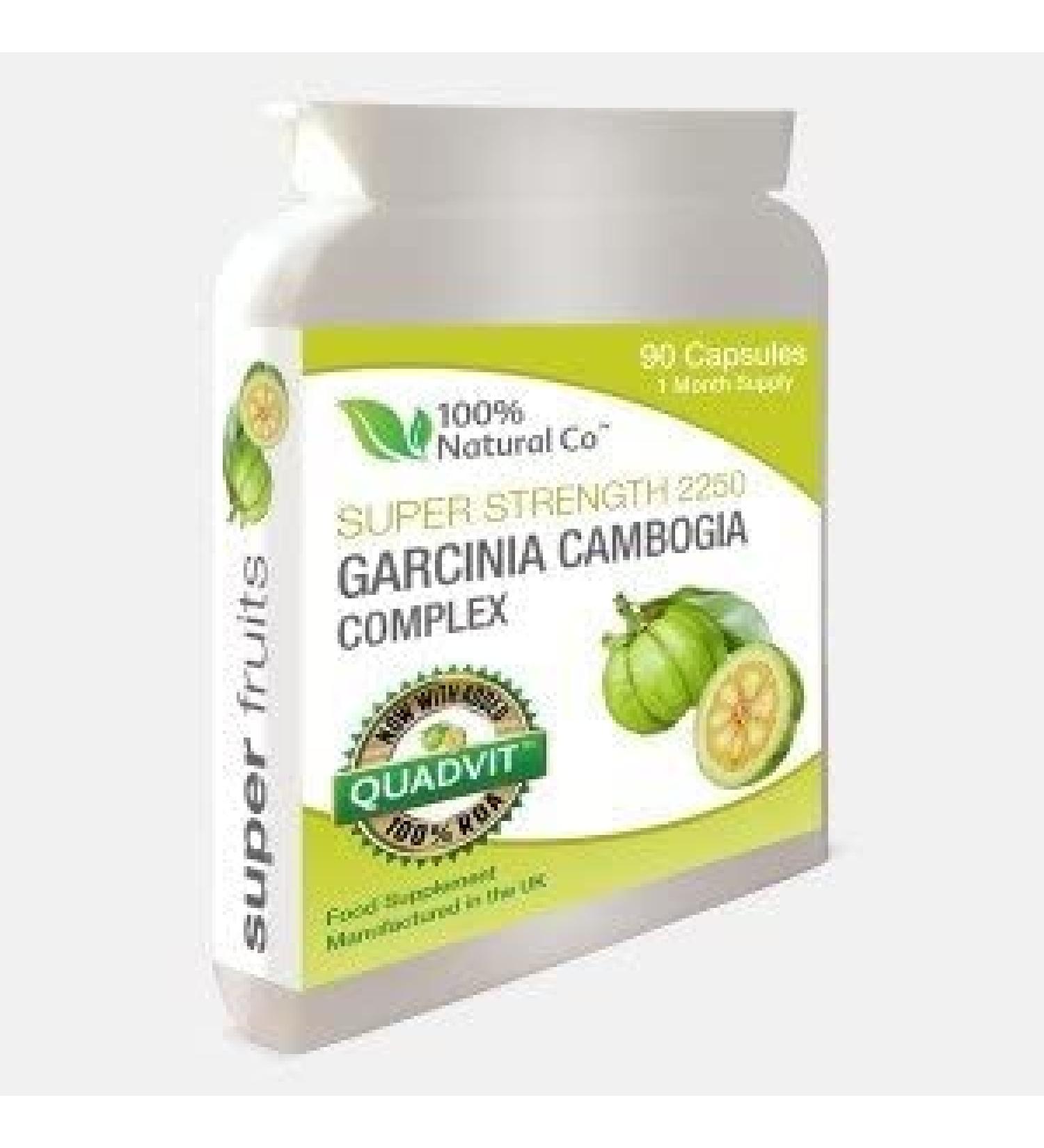Garcinia Cambogia Capsules - Natural Whole Fruit Weight Loss Supplement - Buy Online on GoSupps.com