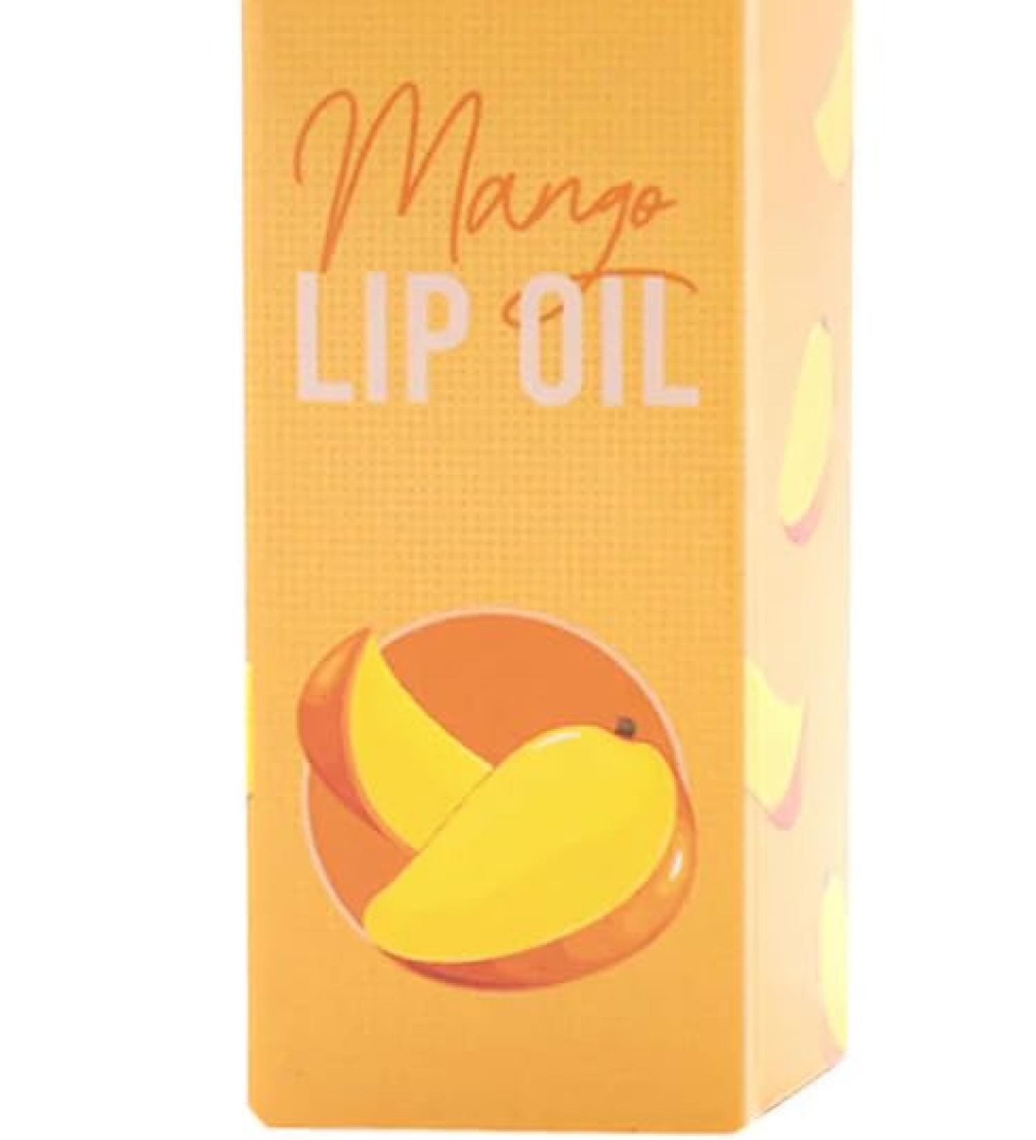 Mango Lip Oil Moisturizing Treatment Orange