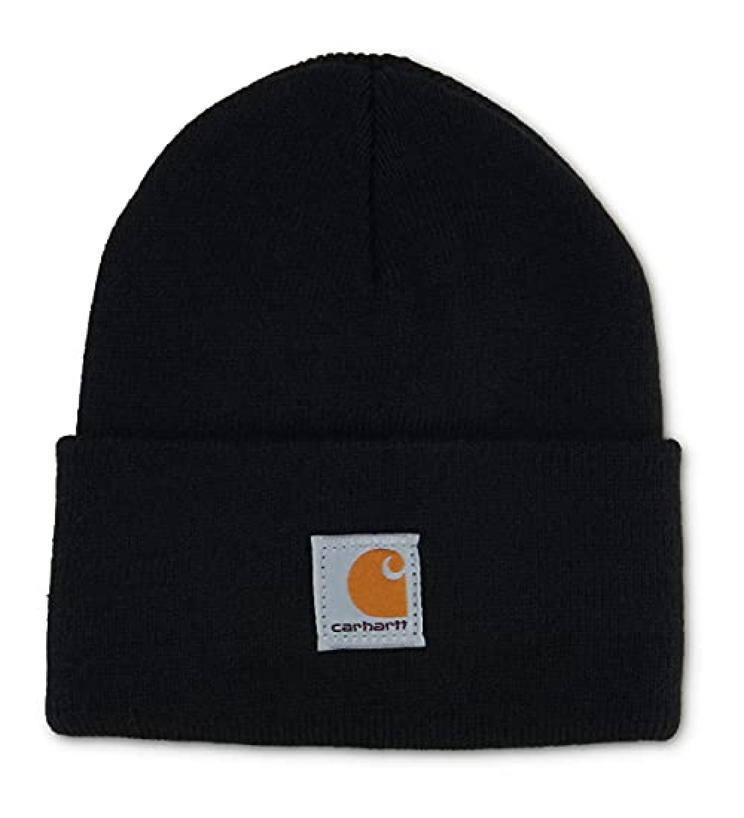 Carhartt Kids' Acrylic Watch Hat 8-14 Years Caviar Black