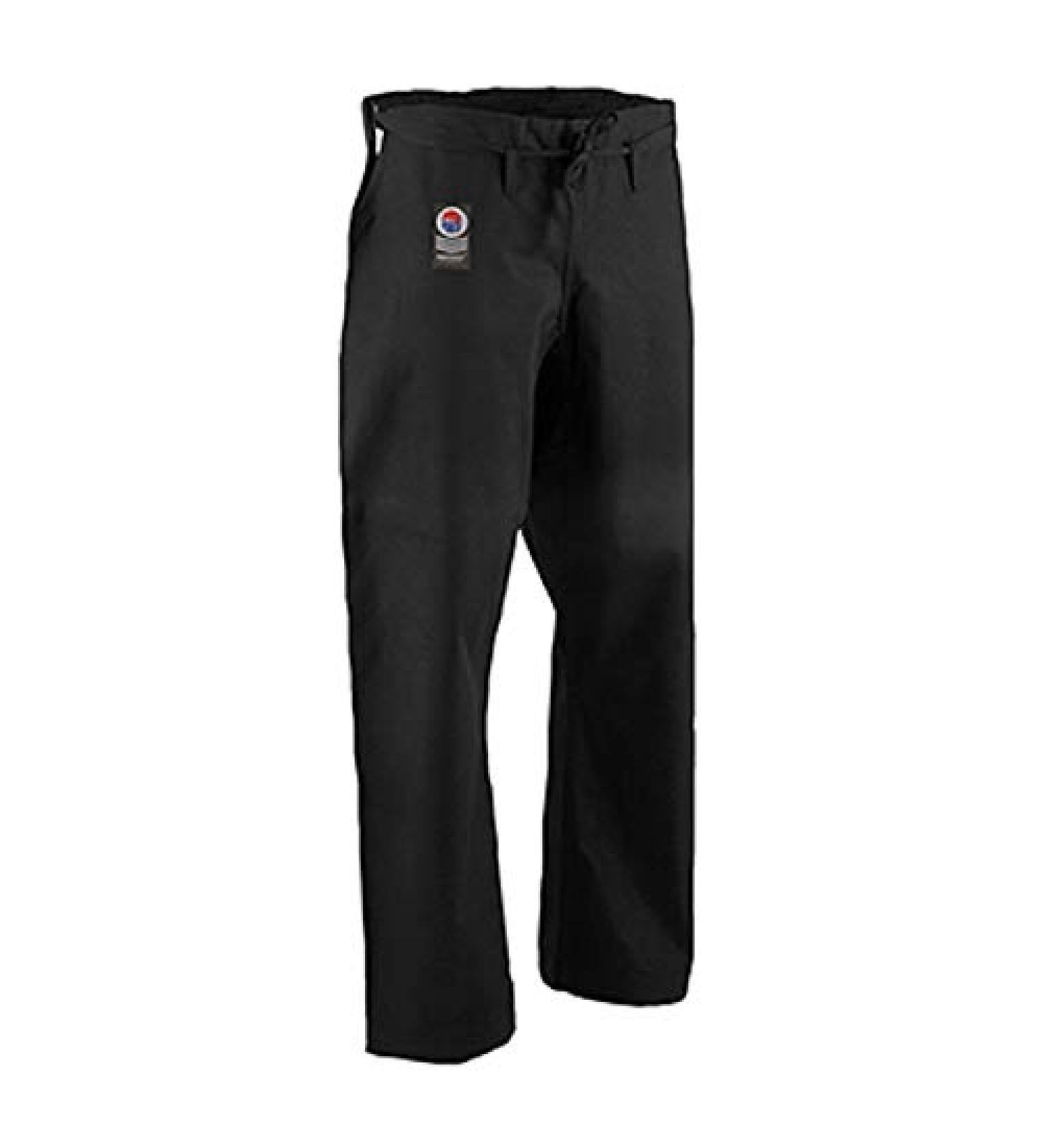 ProForce mens Martial Arts Pants, Karate Pants 4 Black