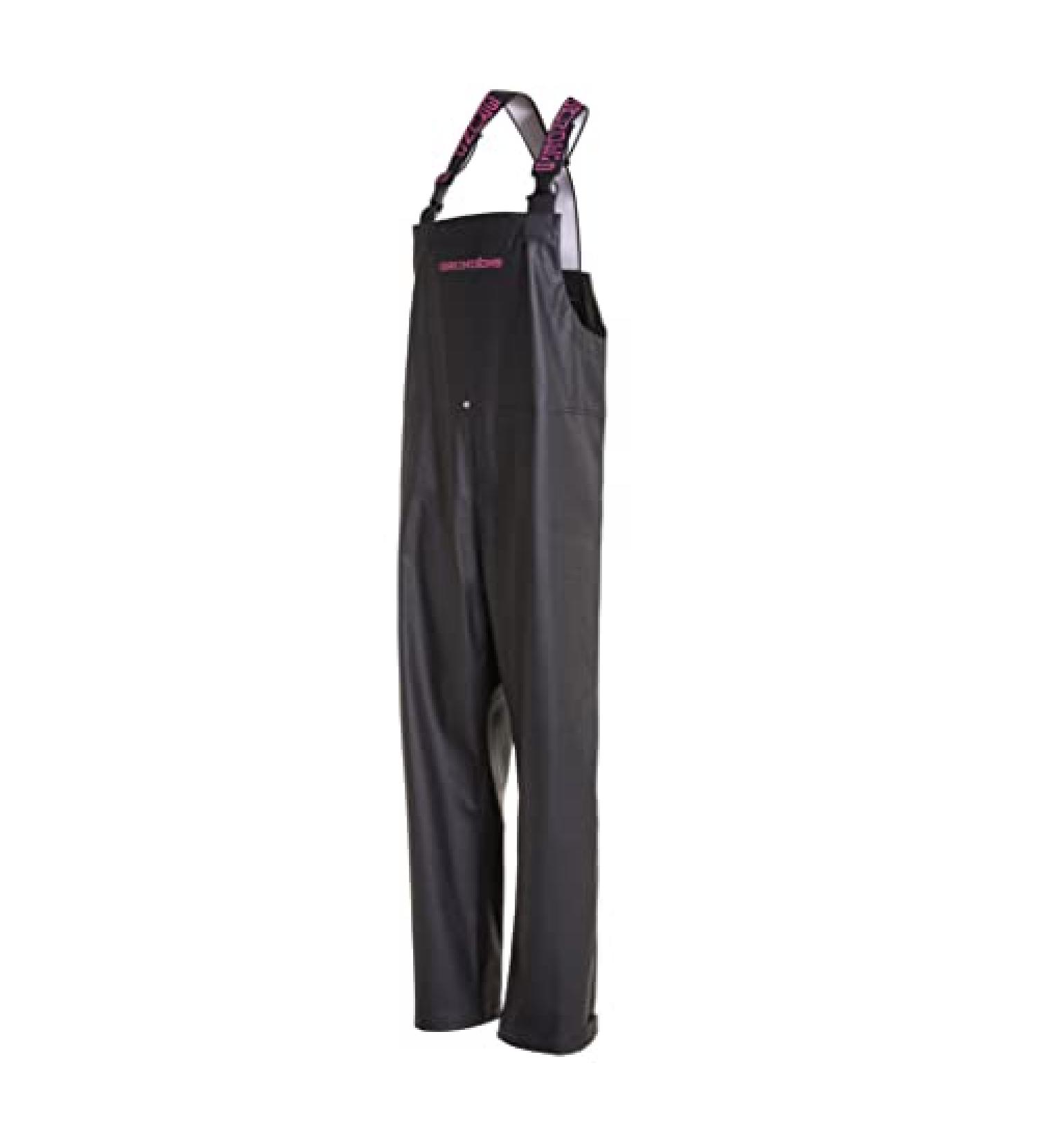 Grundens Women's Neptune Commercial Fishing Bib Pants - Waterproof Adjustable (Small, Black) - Buy Online on GoSupps.com